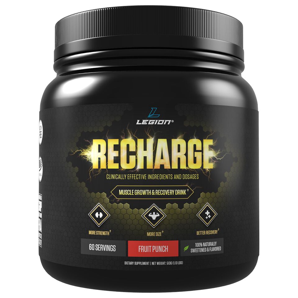 Legion Recharge Post Workout Supplement Muscle Builder