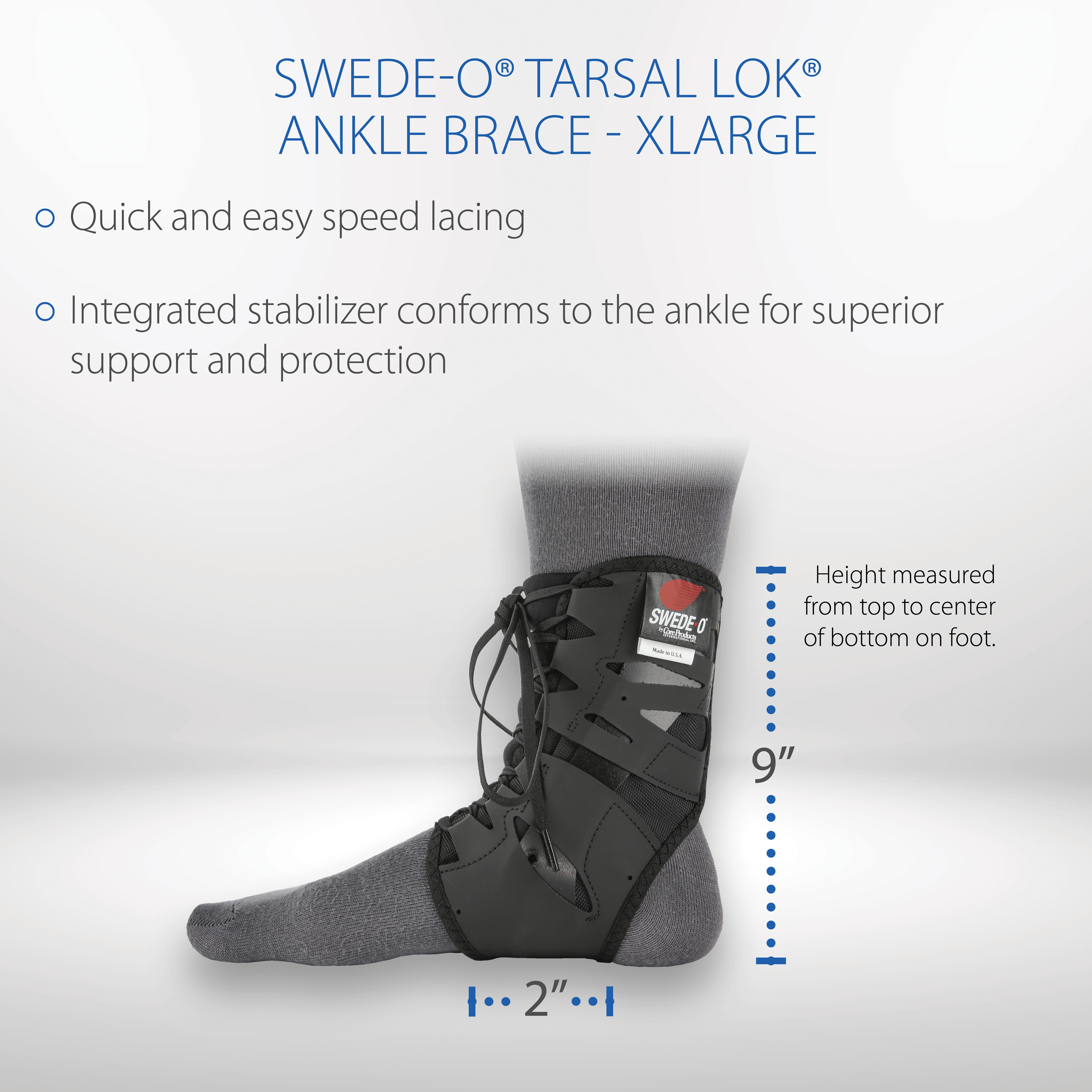Tobillera Swede-O Tarsal Lok NUEVA - Imagen 28 de 40