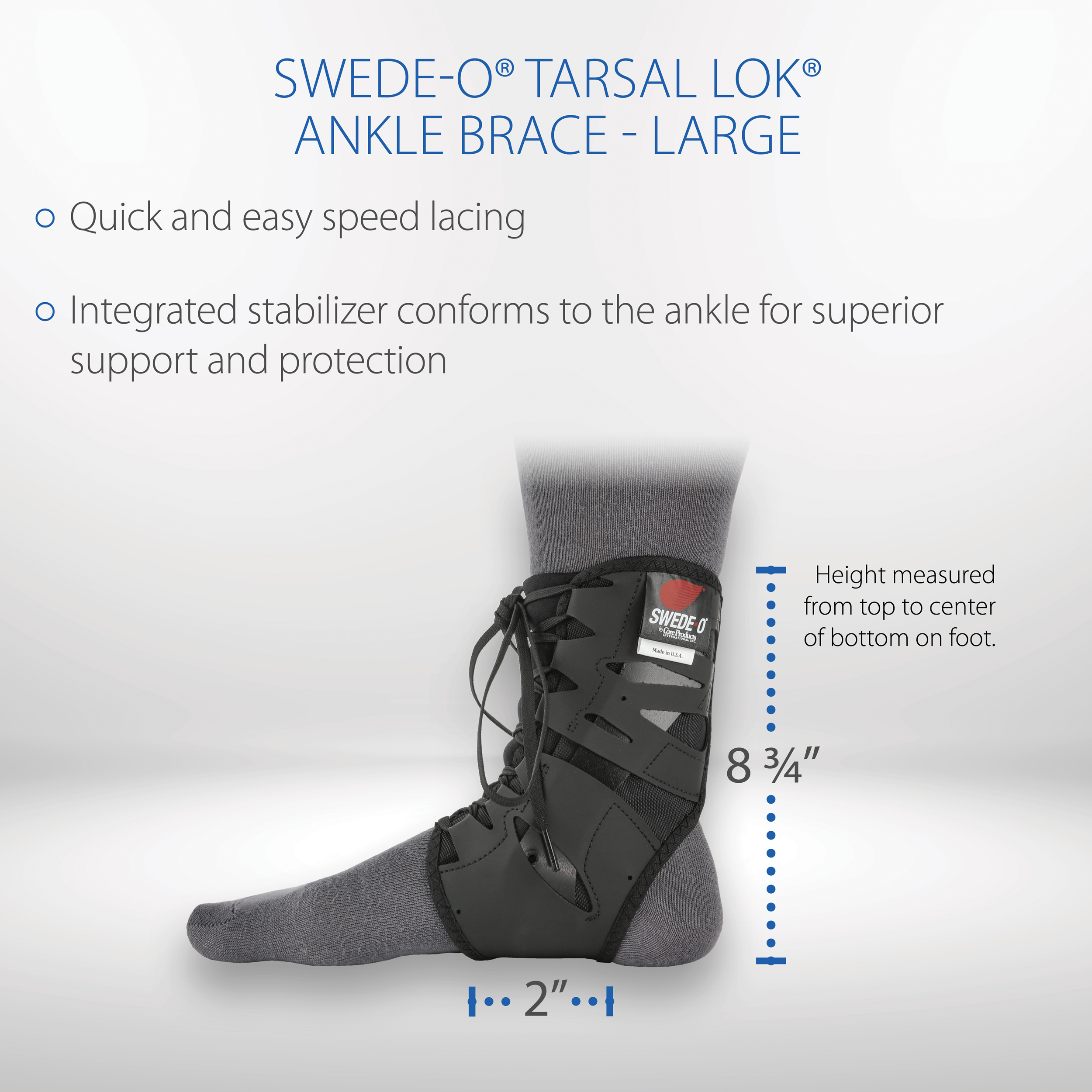 Tobillera Swede-O Tarsal Lok NUEVA - Imagen 9 de 40