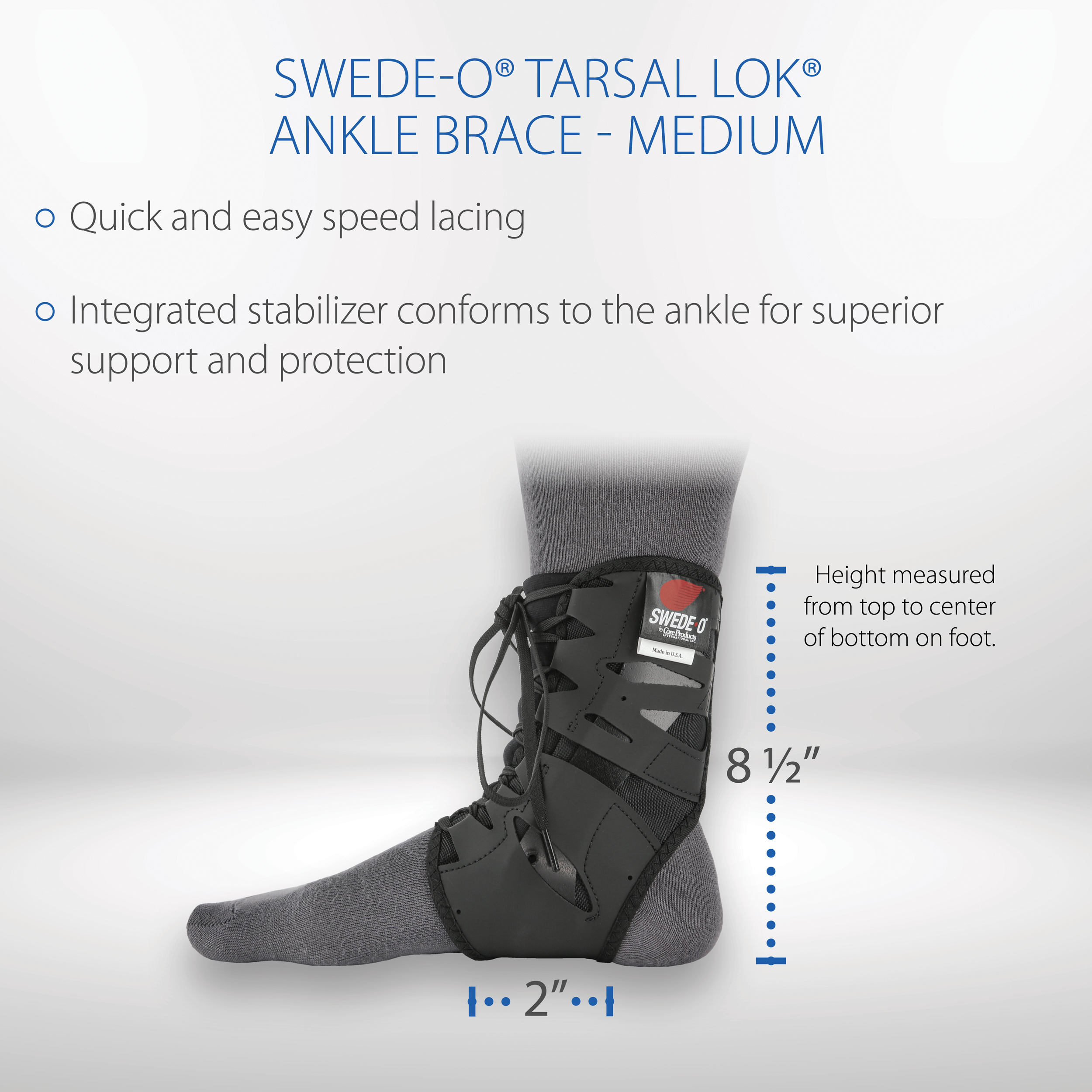 Tobillera Swede-O Tarsal Lok NUEVA - Imagen 16 de 40