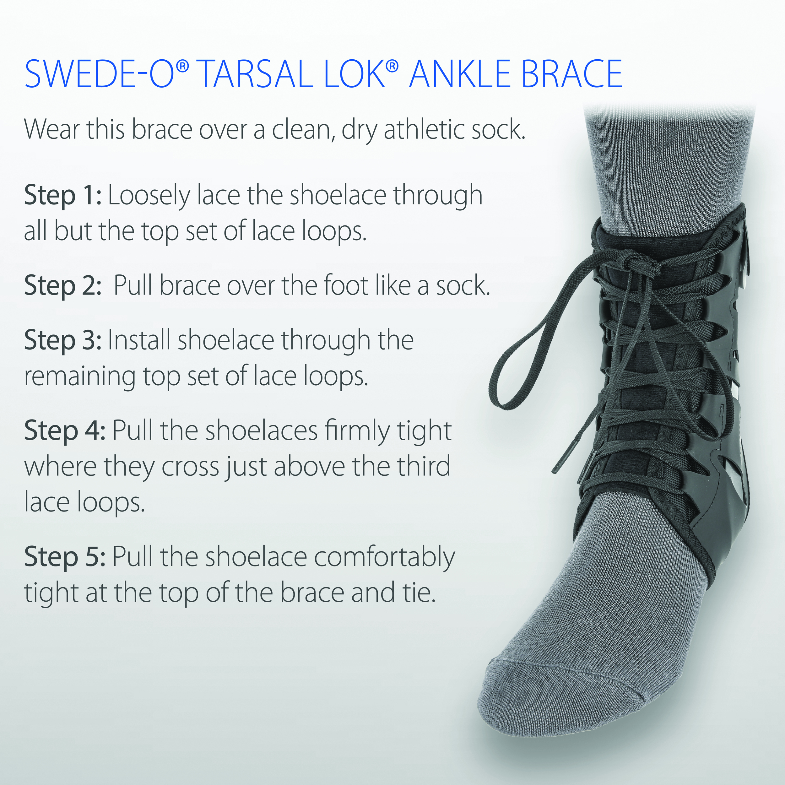 Tobillera Swede-O Tarsal Lok NUEVA - Imagen 10 de 40