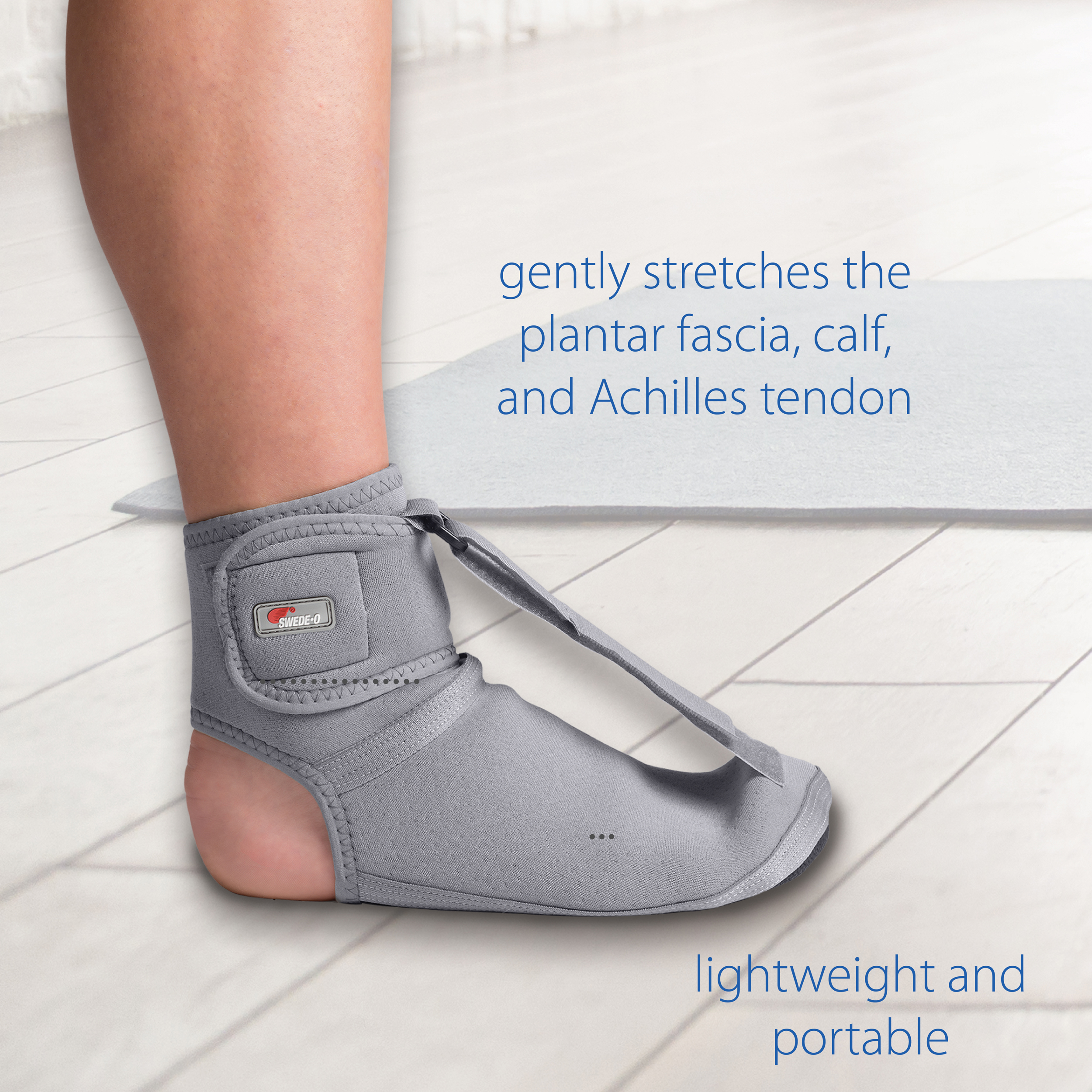 Swede-O Thermal Vent Plantar DR Gentle Stretch Plantar Fasciitis Pain Relief - Picture 12 of 28