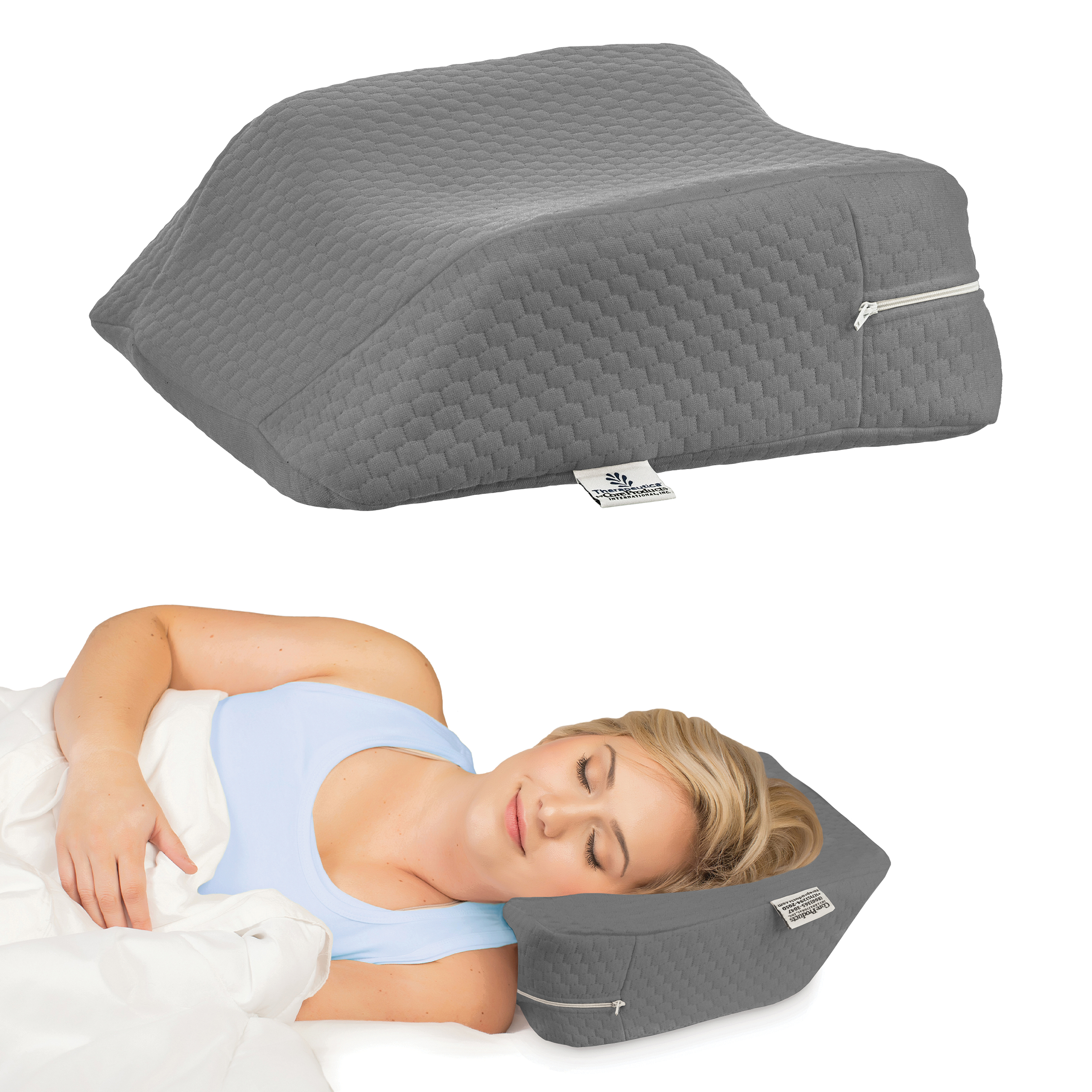 Therapeutica Cervical Orthopedic Foam Travel Pillow - Neck S