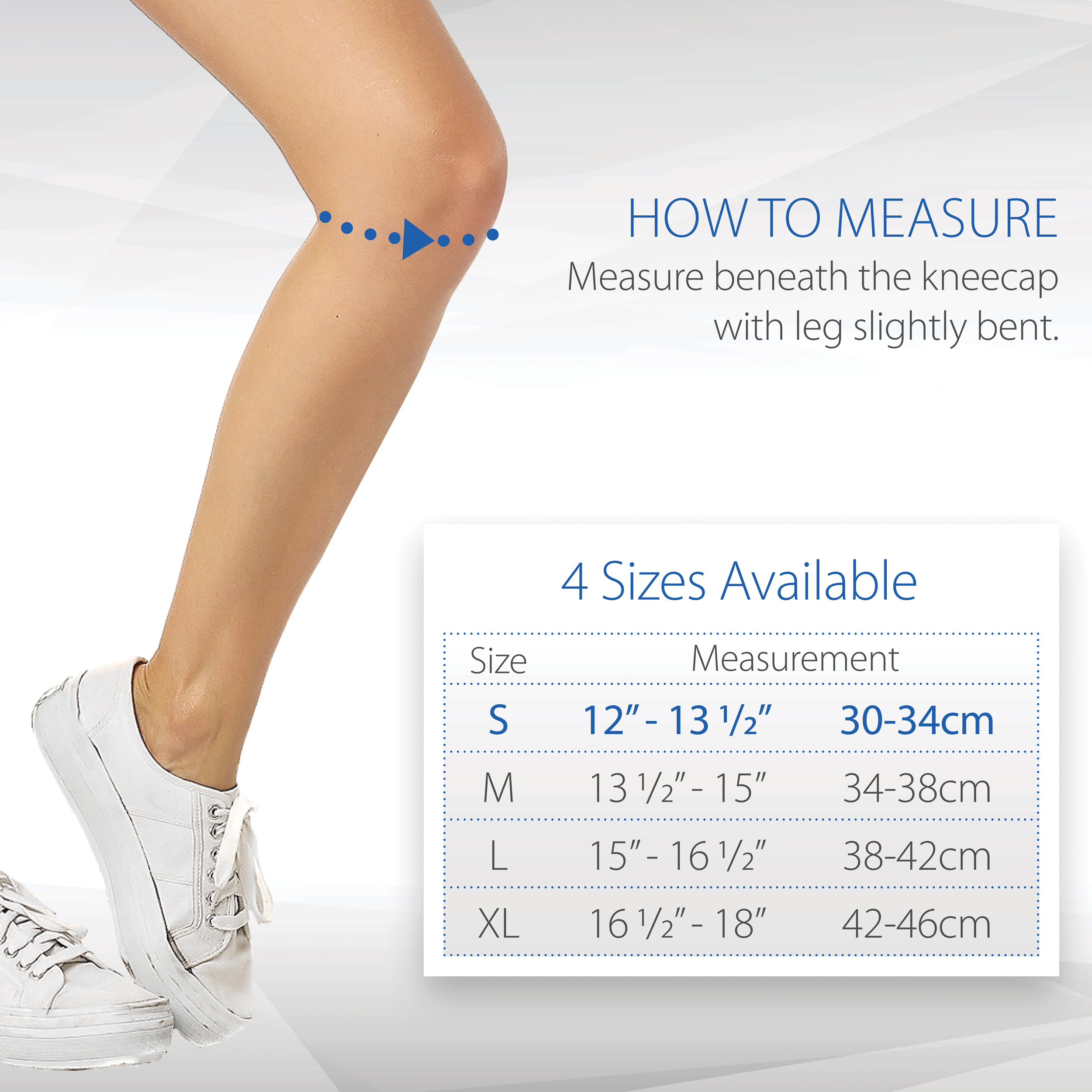 Swede-O ElasticTetra-Stretch Knee Support Compression Helps Reduce Inflammation - Imagen 16 de 20