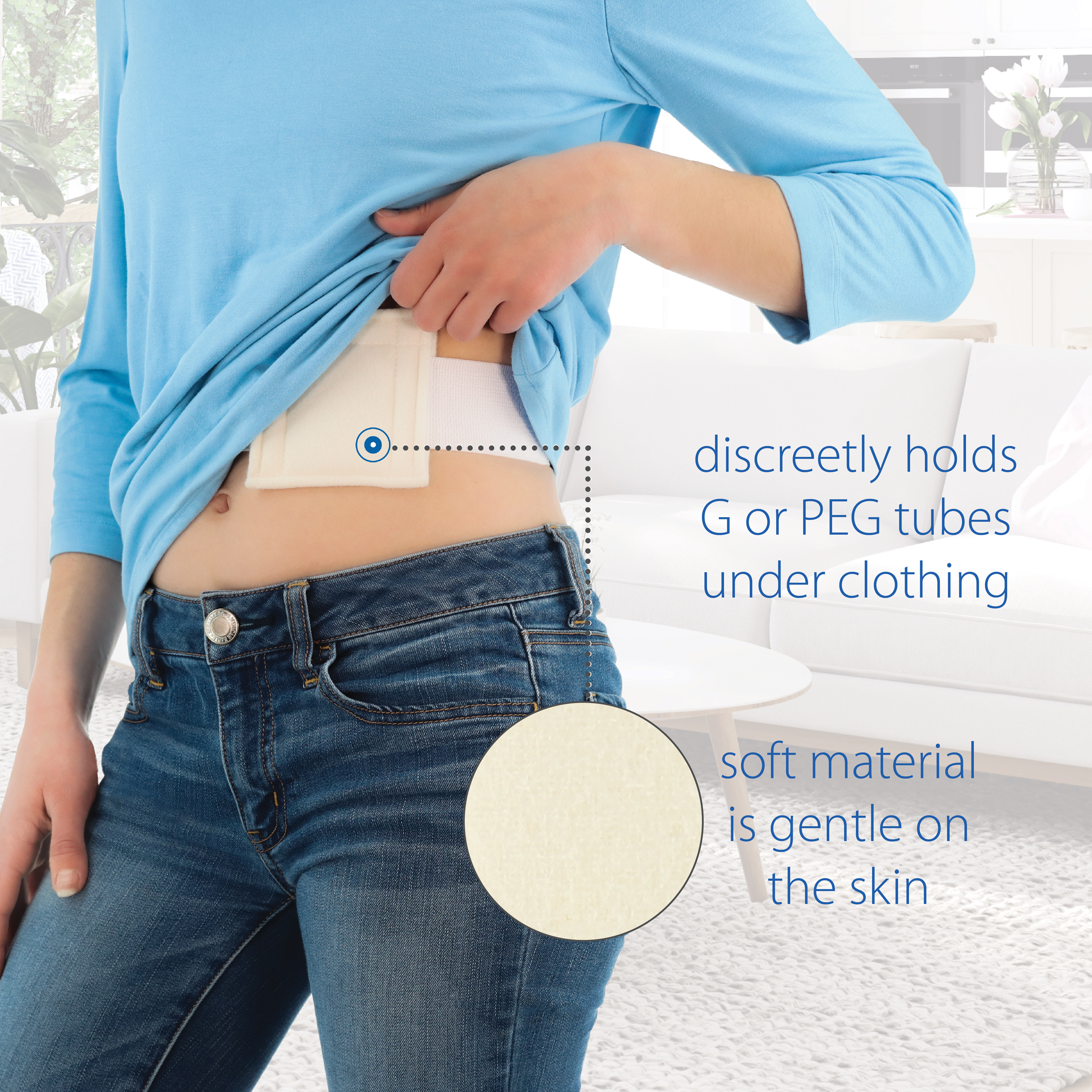 Core Products NelMed Tubo G, Clavija, Soporte de Tubo J Gancho Lazo Lavable a Máquina - Imagen 15 de 31