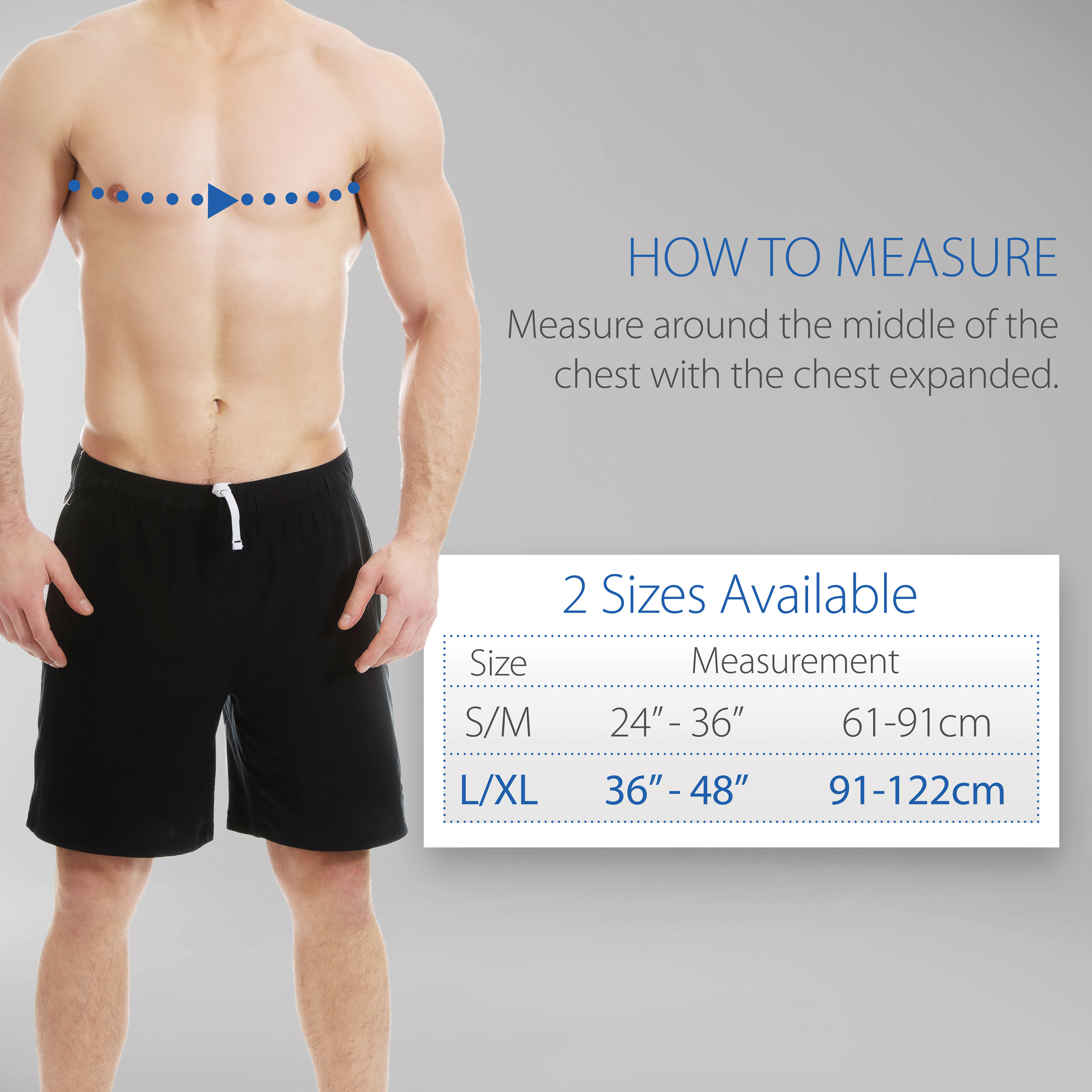 Core Products 6″ Male Rib Belt Holds Rib Cage In Position Helps Lessen Pain USA