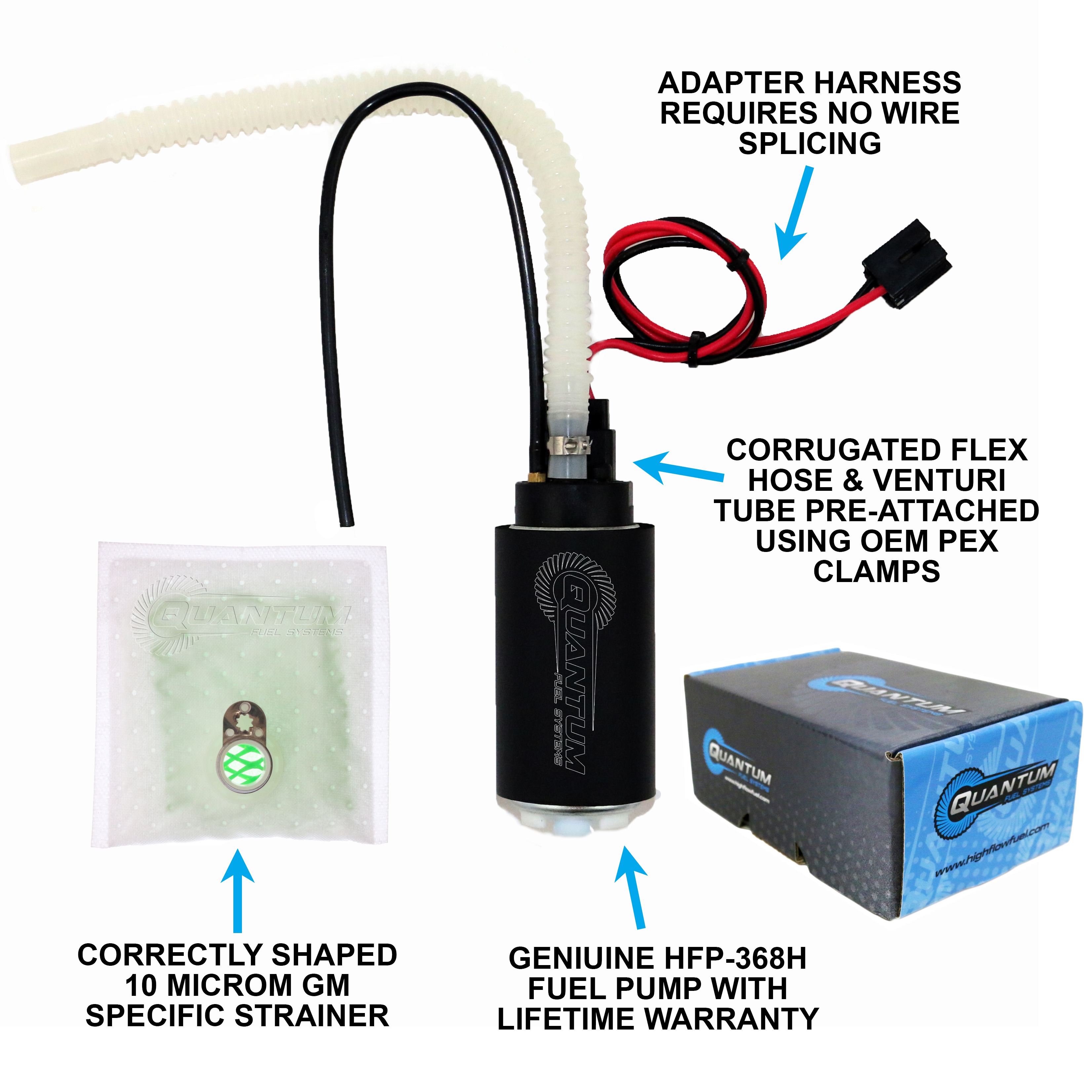 255LPH Venturi Style Fuel Pump Chevrolet Camaro Z28 SS LS1 1999-2002