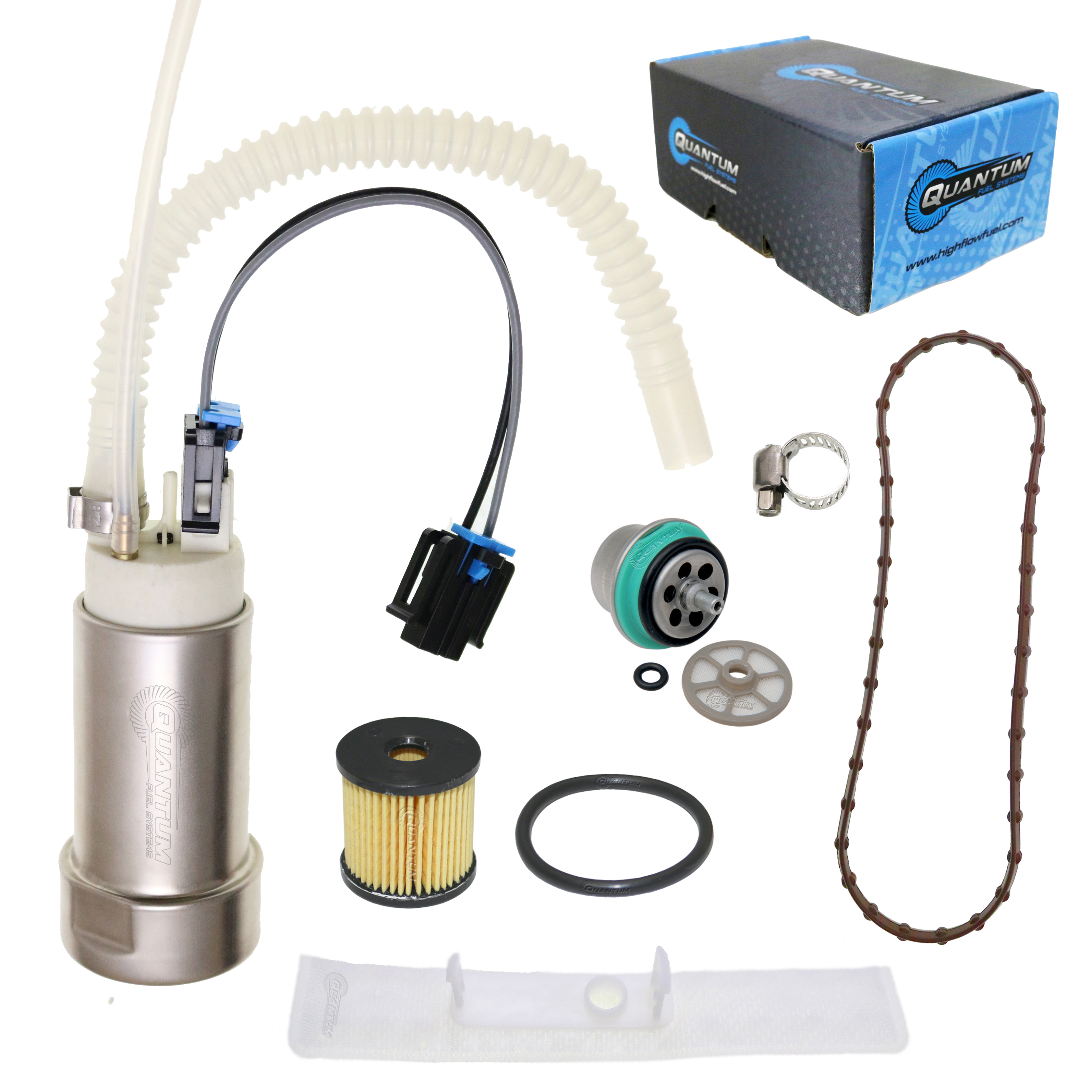 Quantum Fuel Pump +Reg +Filter Kit for 0619 HarleyDavidson Road Glide