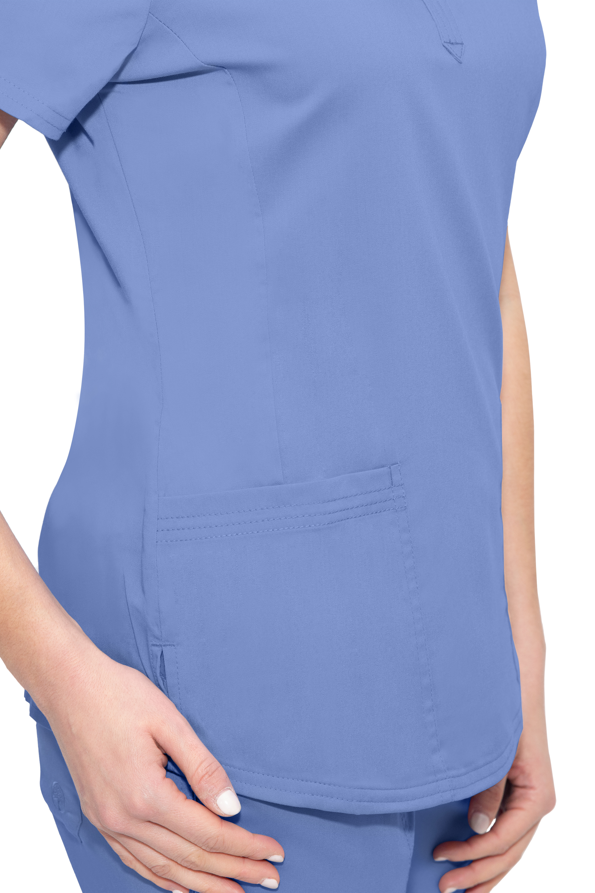 Women's Royal Blue Scrubs ️ Healing Hands ️ HH Works ️ Large ️ Top