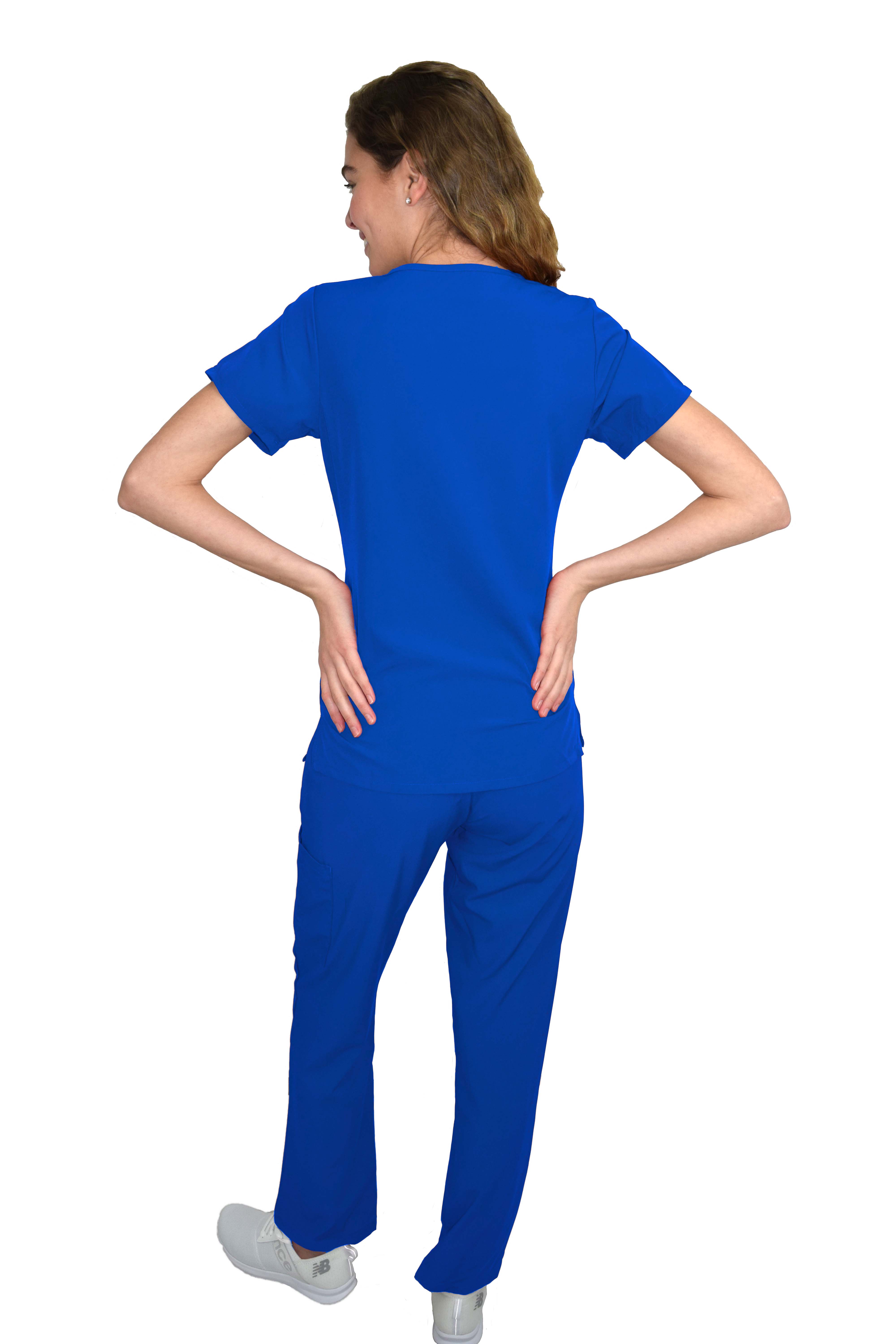 GT Performance/4FLEX Womens Scrub Set V-neck Top and Pant - Picture 101 of 146