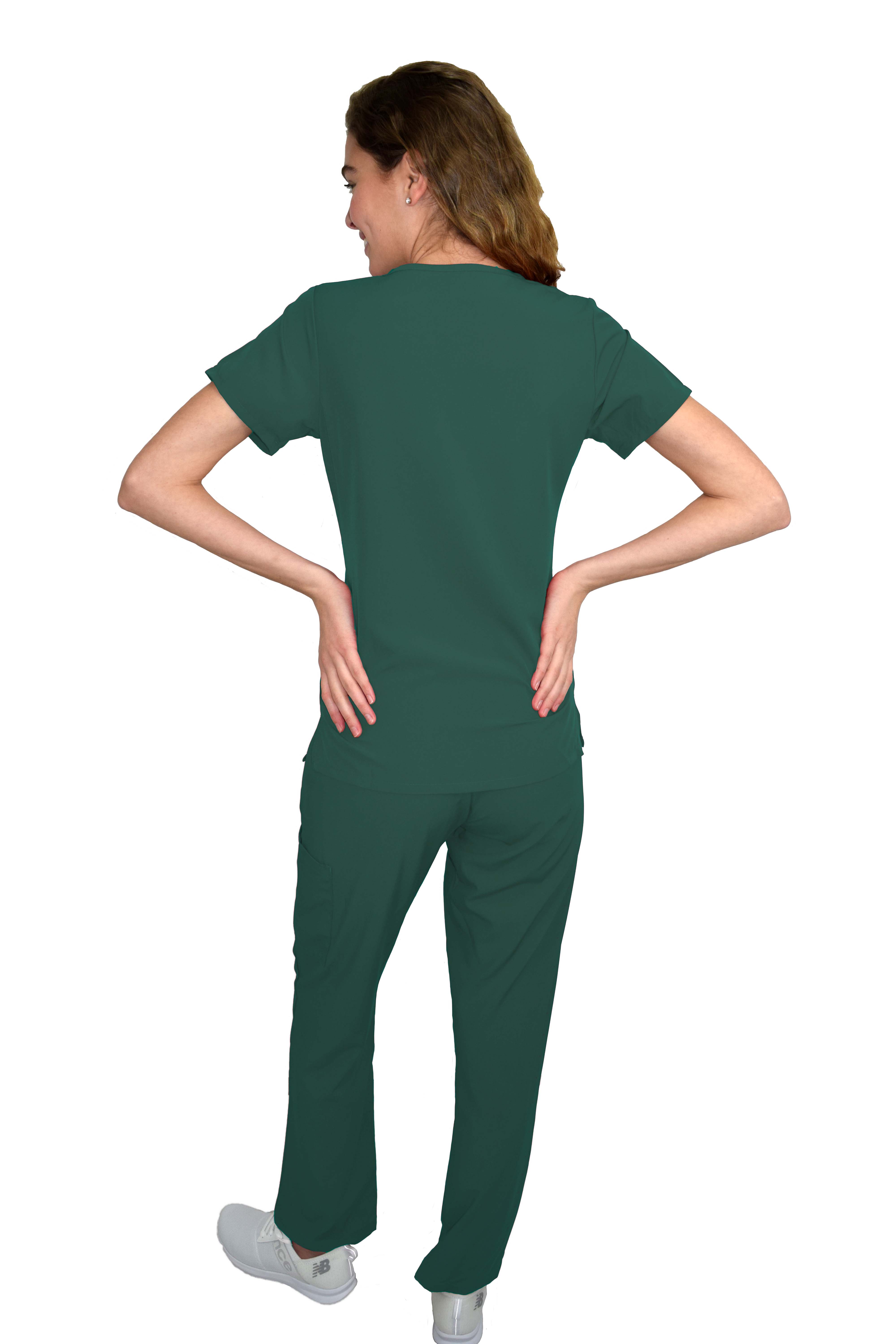 GT Performance/4FLEX Womens Scrub Set V-neck Top and Pant - Picture 53 of 146