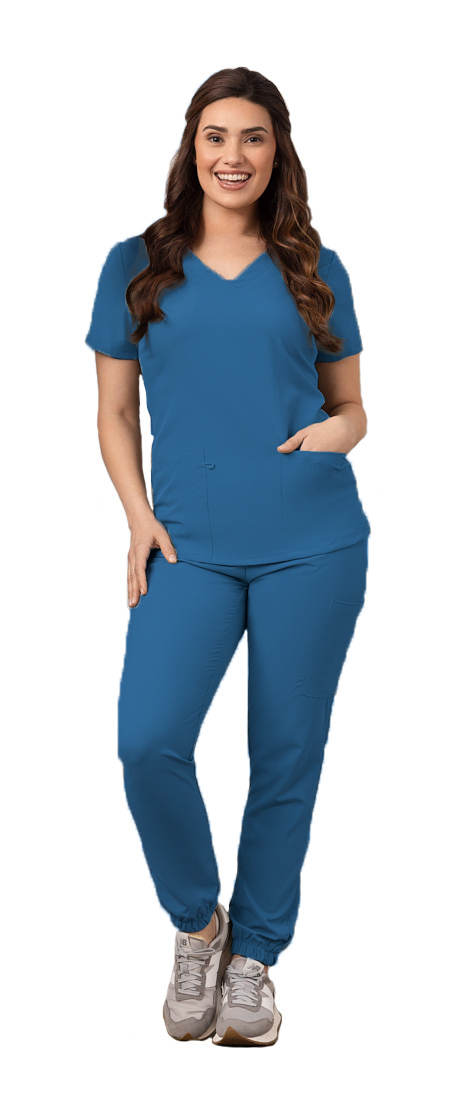 GT Performance Women's Scrub Set V-Neck top and Jogger Pant - Picture 15 of 122