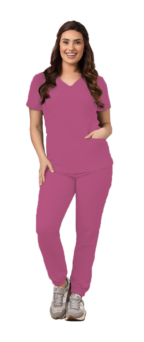 GT Performance Women's Scrub Set V-Neck top and Jogger Pant - Picture 27 of 122