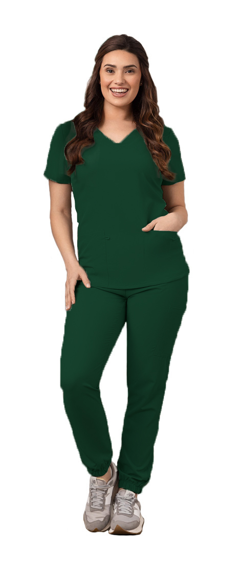 GT Performance Women's Scrub Set V-Neck top and Jogger Pant - Picture 39 of 122