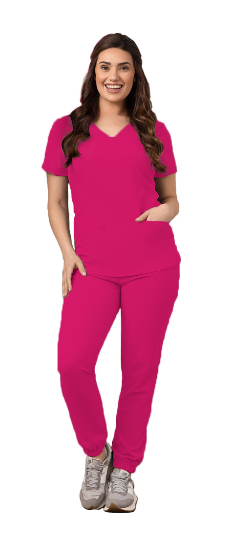 GT Performance Women's Scrub Set V-Neck top and Jogger Pant - Picture 45 of 122