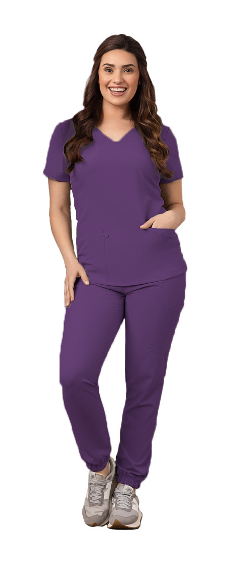 GT Performance Women's Scrub Set V-Neck top and Jogger Pant - Picture 33 of 122