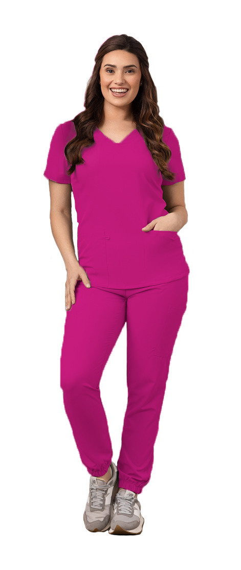 GT Performance Women's Scrub Set V-Neck top and Jogger Pant - Picture 57 of 122
