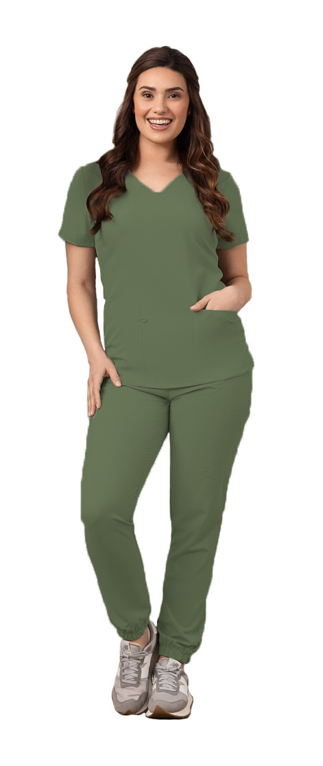 GT Performance Women's Scrub Set V-Neck top and Jogger Pant - Picture 69 of 122