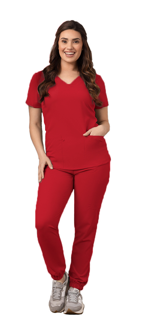 GT Performance Women's Scrub Set V-Neck top and Jogger Pant - Picture 99 of 122