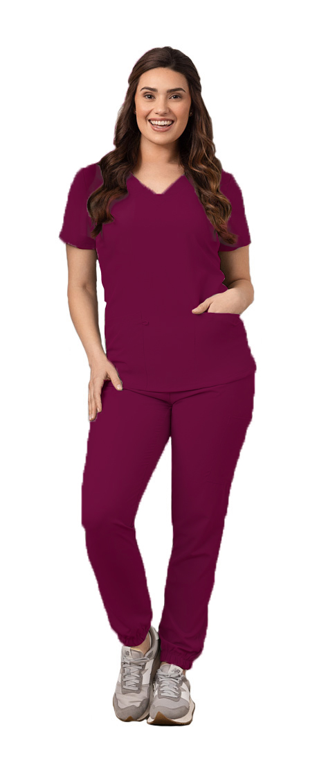 GT Performance Women's Scrub Set V-Neck top and Jogger Pant - Picture 117 of 122