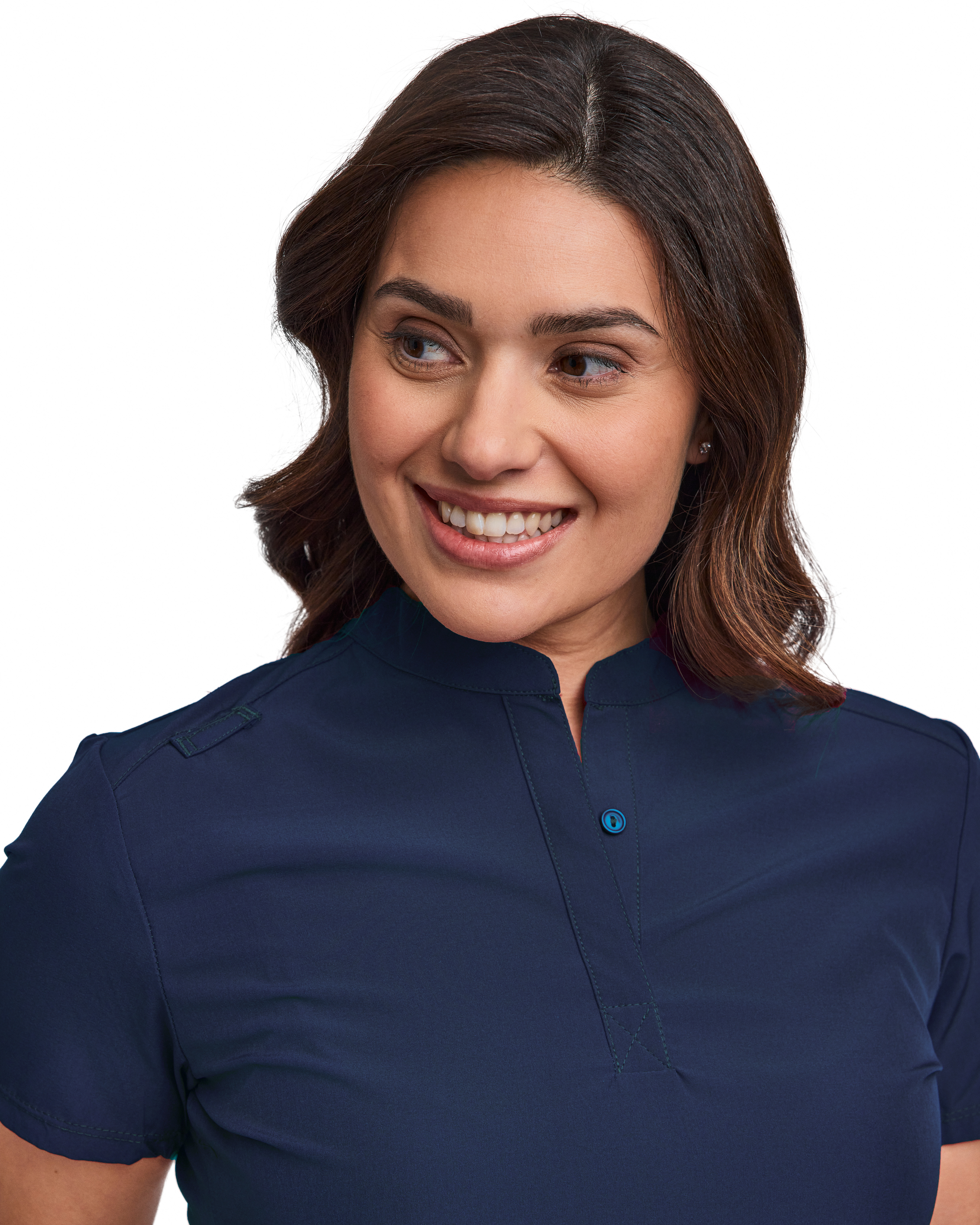 GT Performance/4FLEX Women's Scrub Set-Jogger Pant with Tuck-In Band Collar Top - Picture 18 of 31