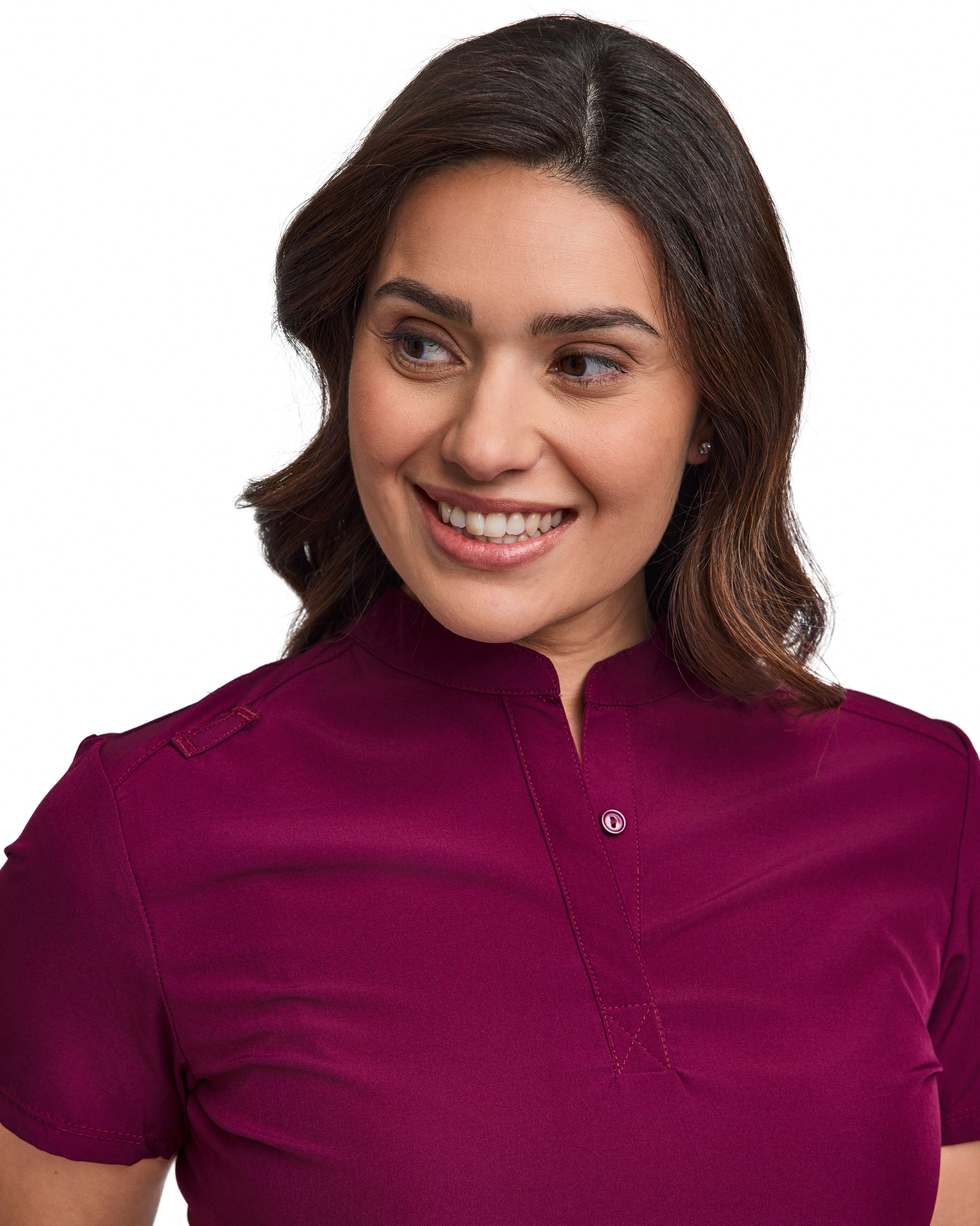 GT Performance/4FLEX Women's Scrub Set-Jogger Pant with Tuck-In Band Collar Top - Picture 30 of 31
