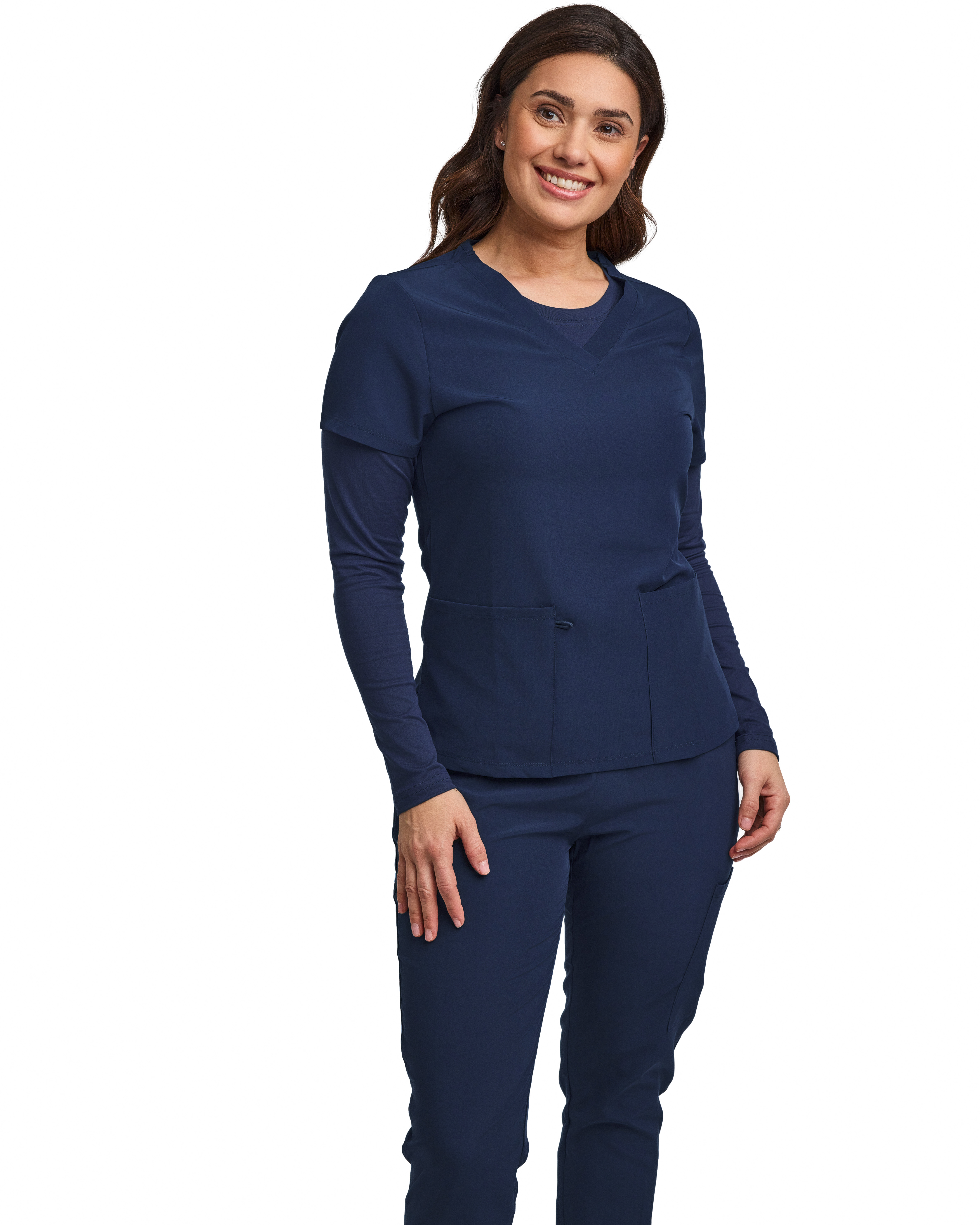 GT Performance/4FLEX Womens 3-PIECE Scrub Set Jogger Pant, Underscrub, and Top - Picture 15 of 21