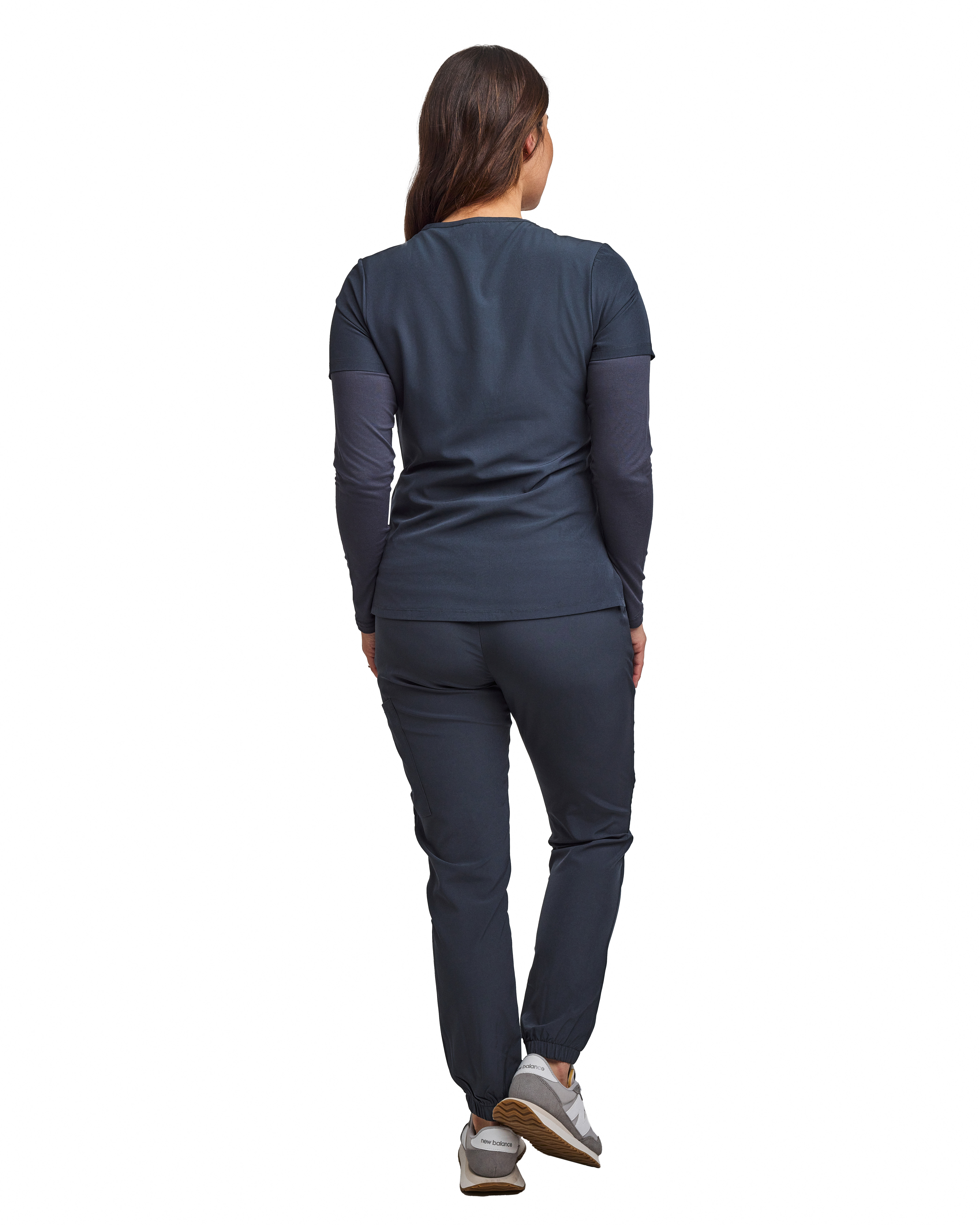 GT Performance/4FLEX Womens 3-PIECE Scrub Set Jogger Pant, Underscrub, and Top - Picture 19 of 21