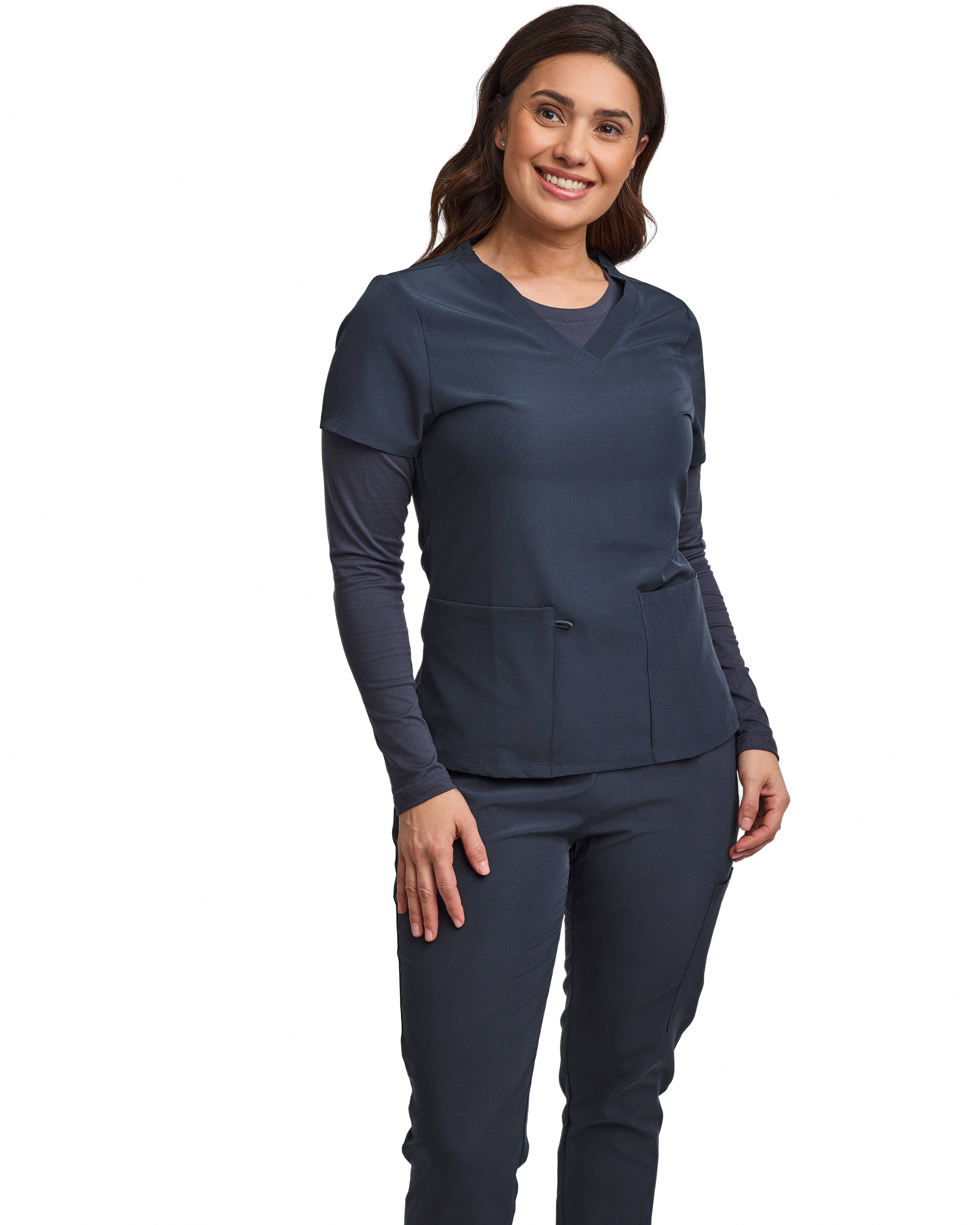 GT Performance/4FLEX Womens 3-PIECE Scrub Set Jogger Pant, Underscrub, and Top - Picture 20 of 21