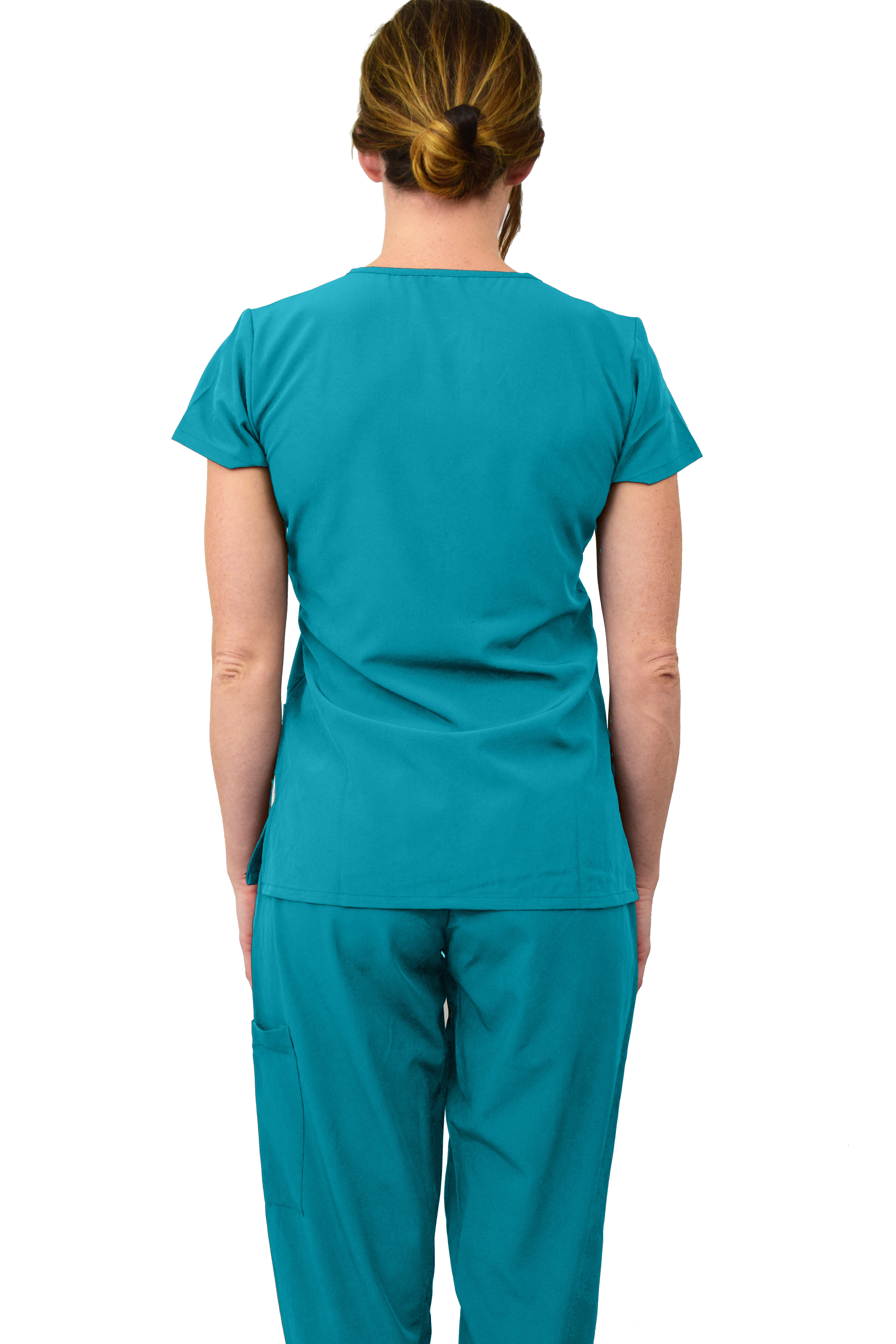 GT Performance Women's Scrub Set V-Neck top and Jogger Pant - Picture 96 of 122