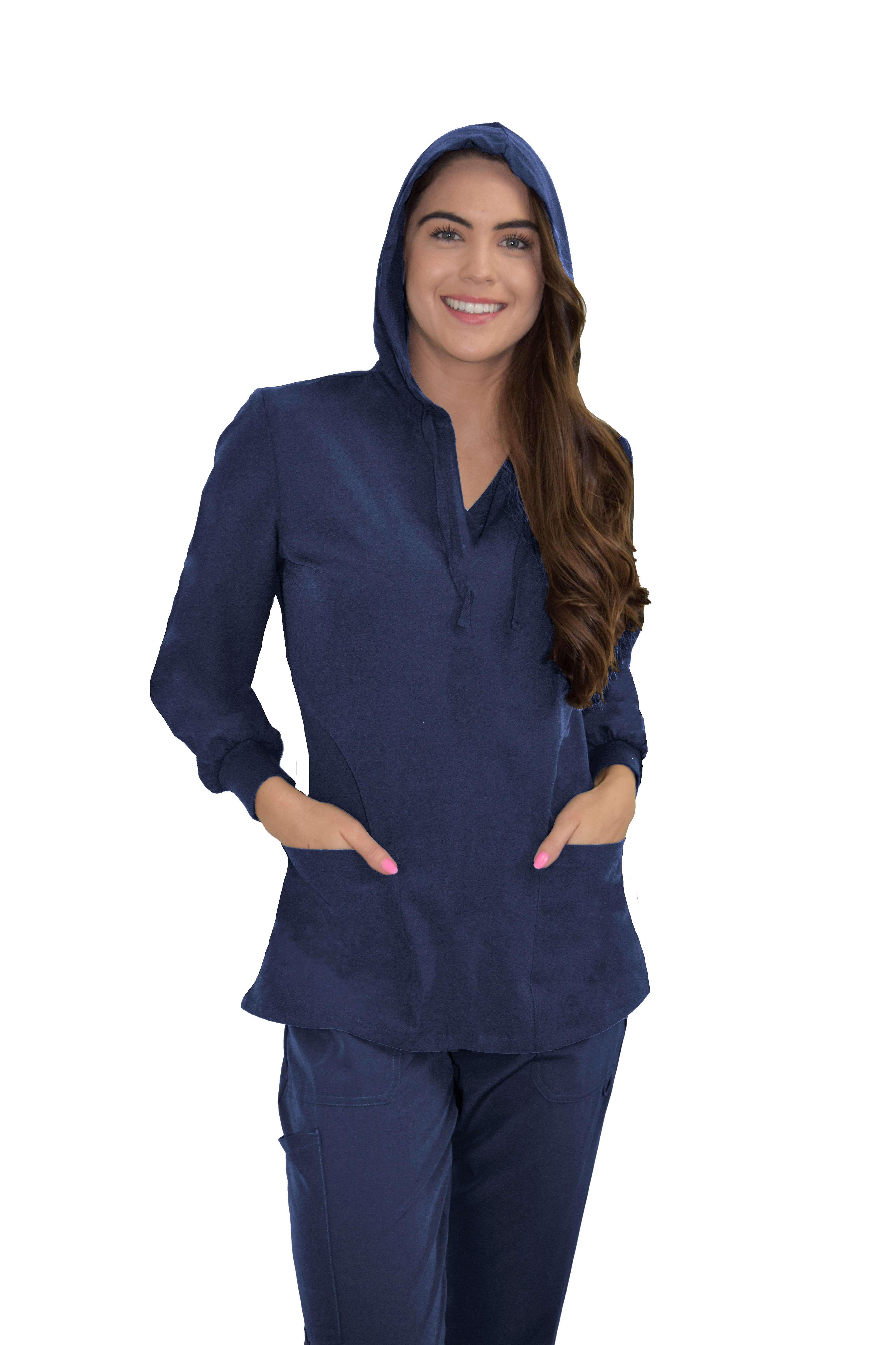 GT Performance Women's Pullover Hoodie Scrub Jacket - Picture 8 of 16