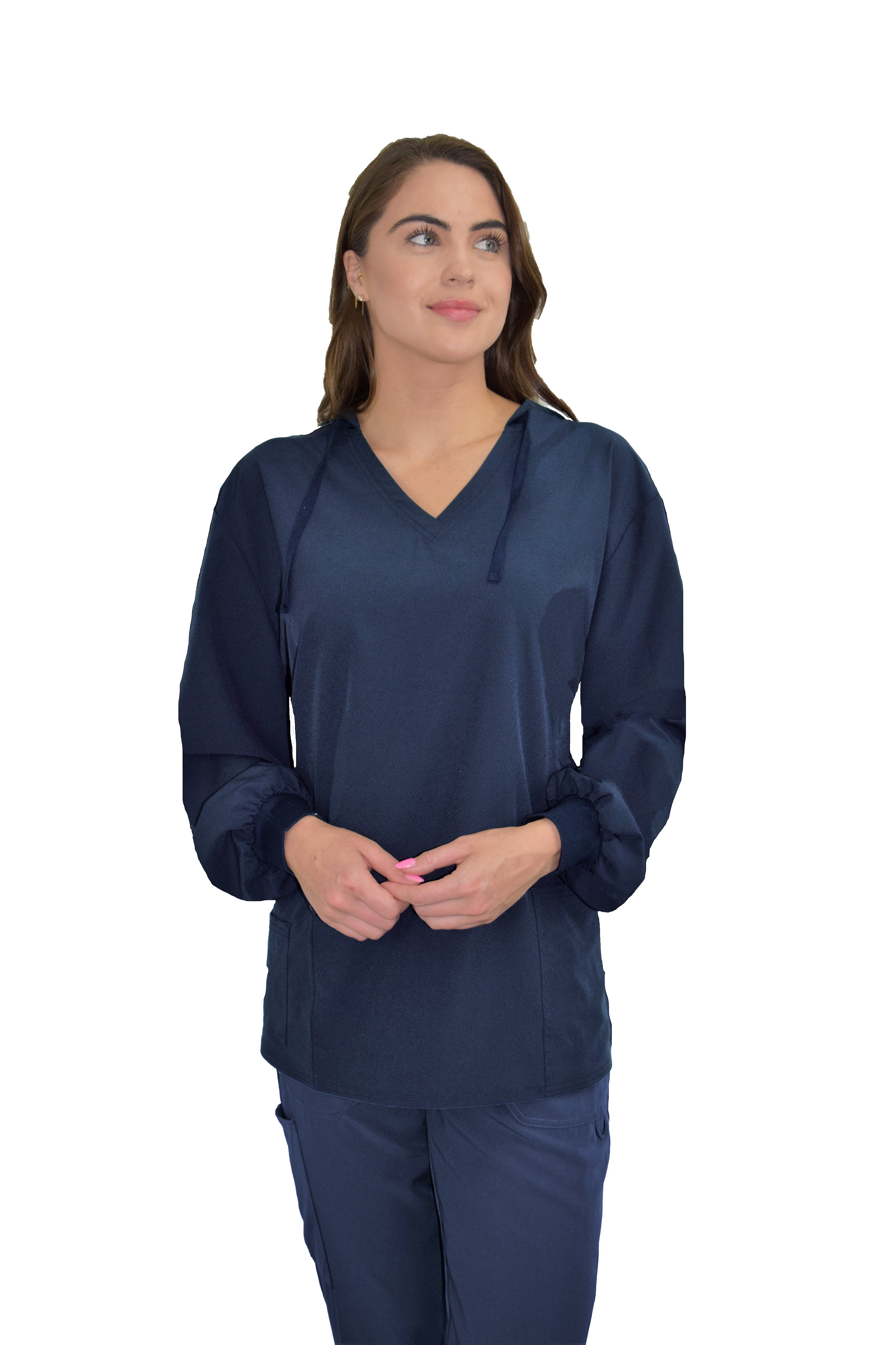 GT Performance Women's Pullover Hoodie Scrub Jacket - Picture 9 of 16