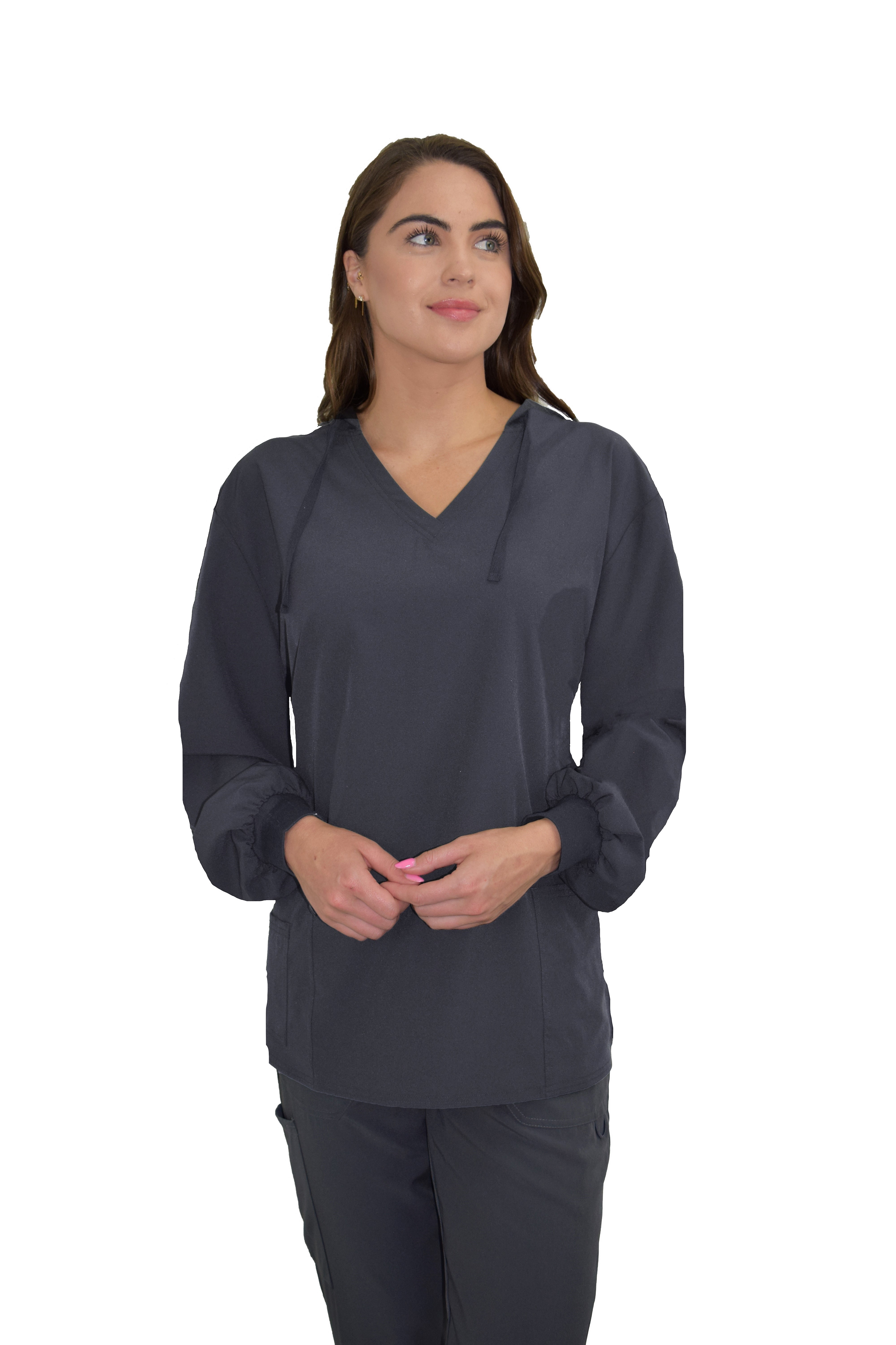 GT Performance Women's Pullover Hoodie Scrub Jacket - Picture 14 of 16