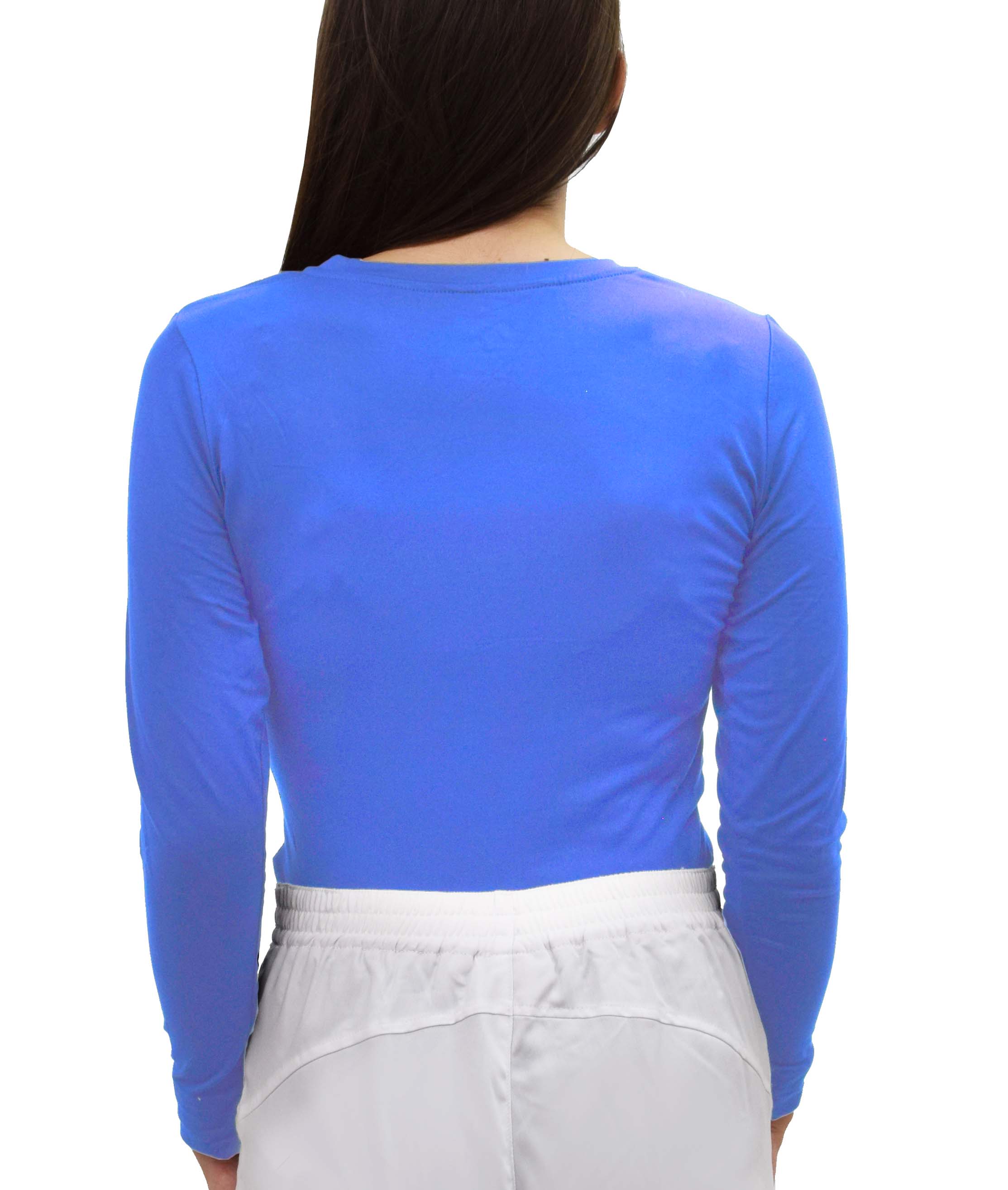 GT Performance Womens Long Sleeve Tee Underscrub T-Shirt - Picture 14 of 32