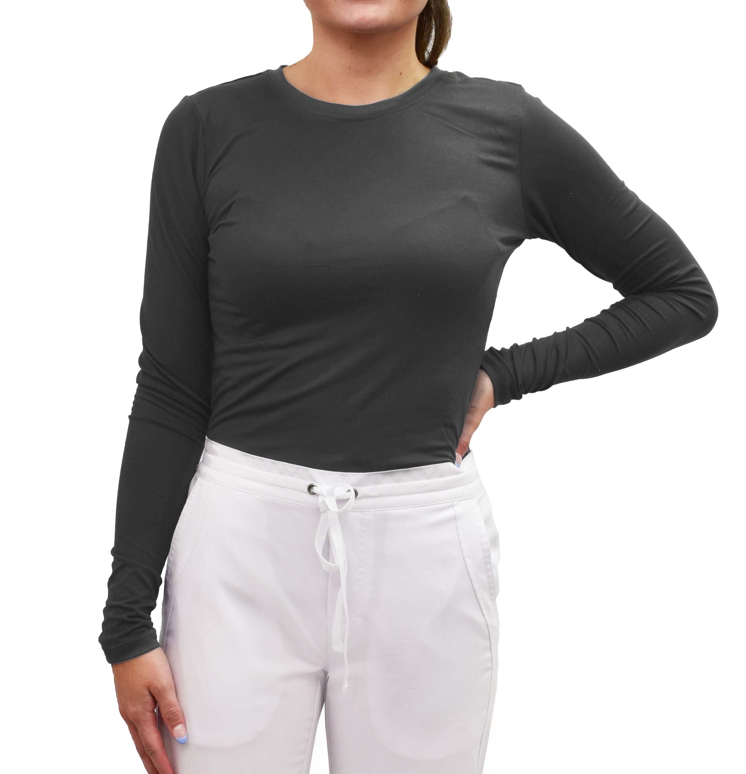 GT Performance Womens Long Sleeve Tee Underscrub T-Shirt - Picture 22 of 32