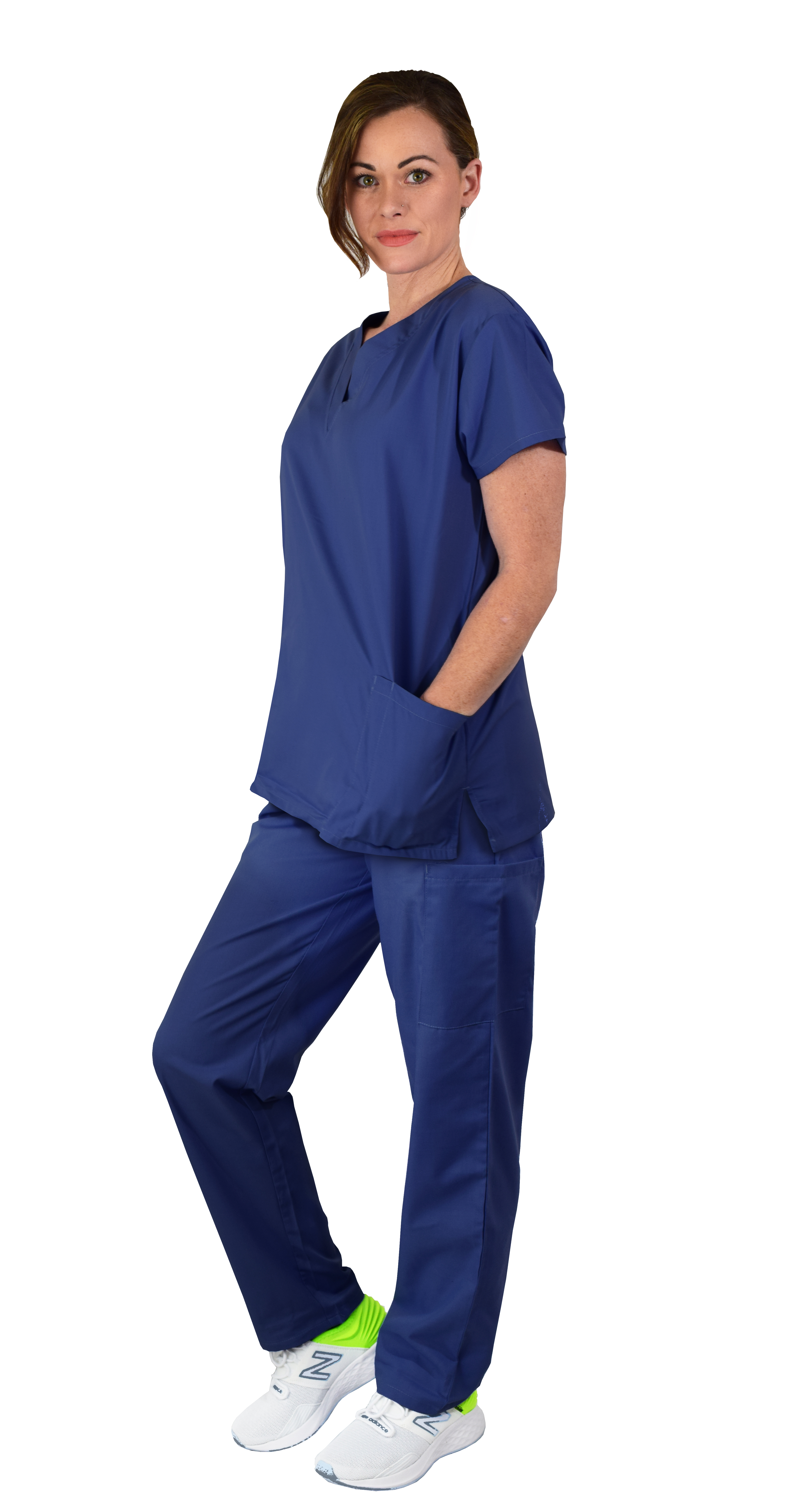 GT Originals Scrub Set Women's V-neck Top and Pant - Picture 30 of 44