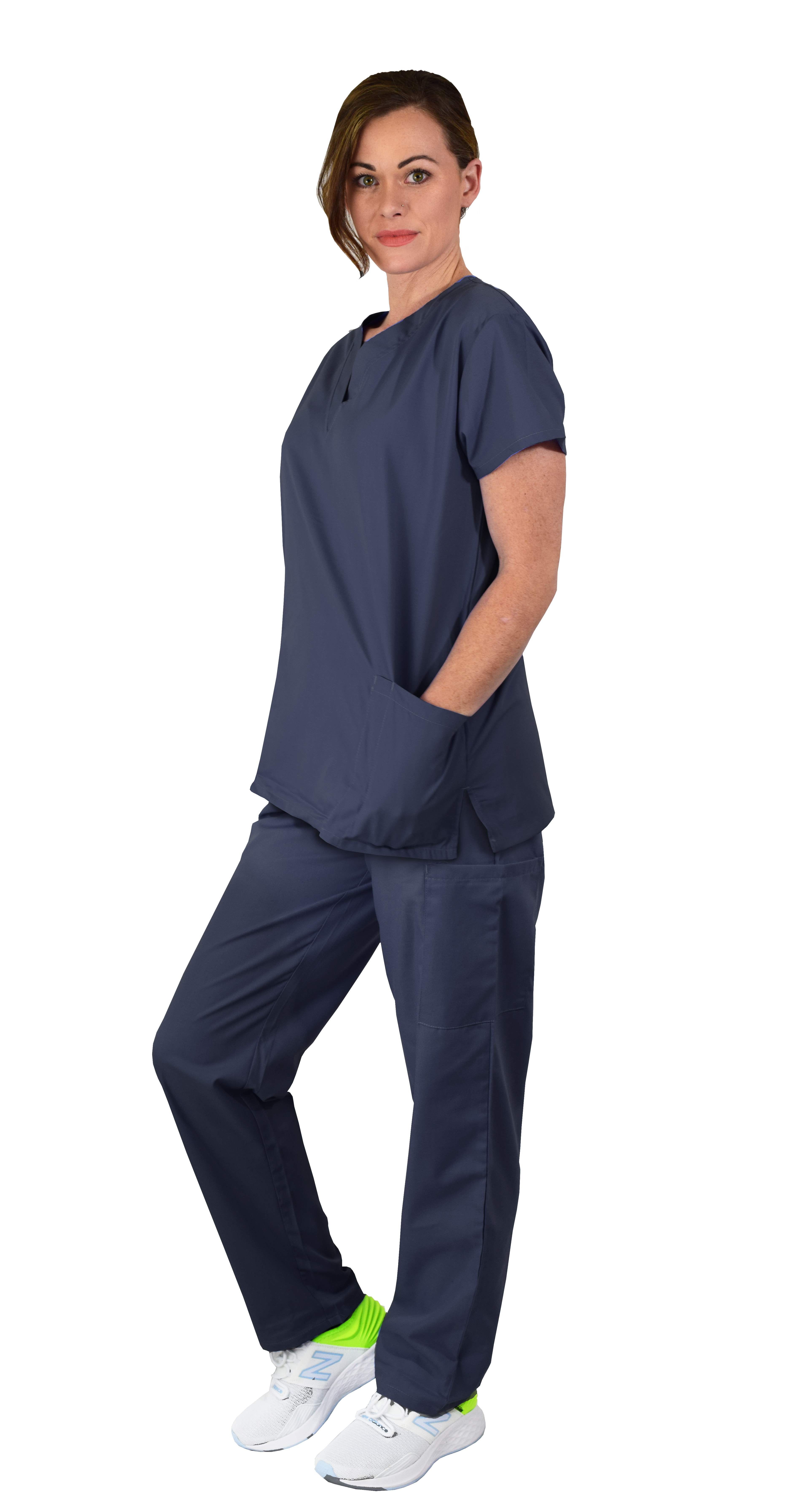 GT Originals Scrub Set Women's V-neck Top and Pant - Picture 31 of 50