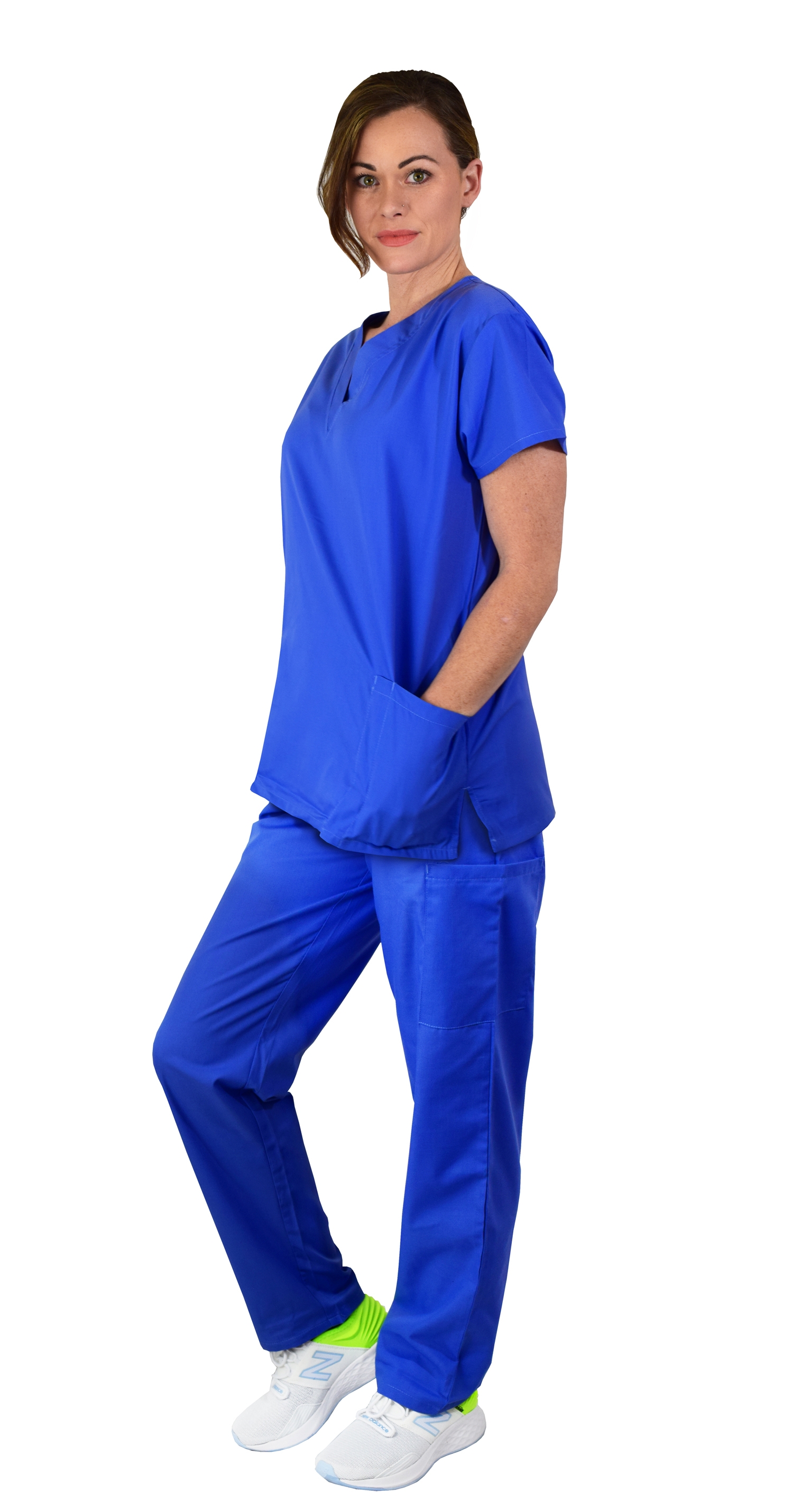 GT Originals Scrub Set Women's V-neck Top and Pant - Picture 38 of 50