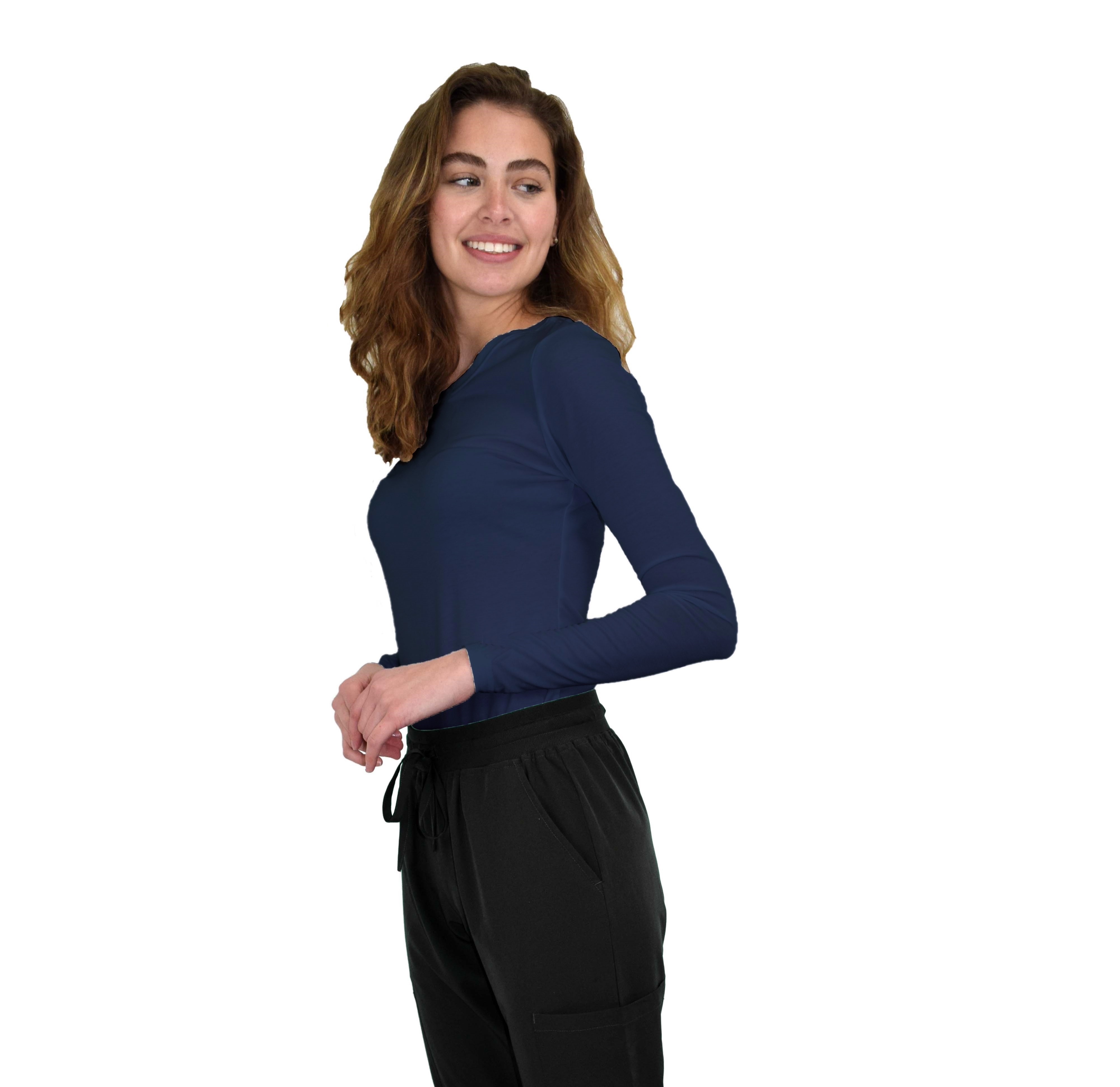 GT Performance Womens Long Sleeve Tee Underscrub T-Shirt - Picture 16 of 32