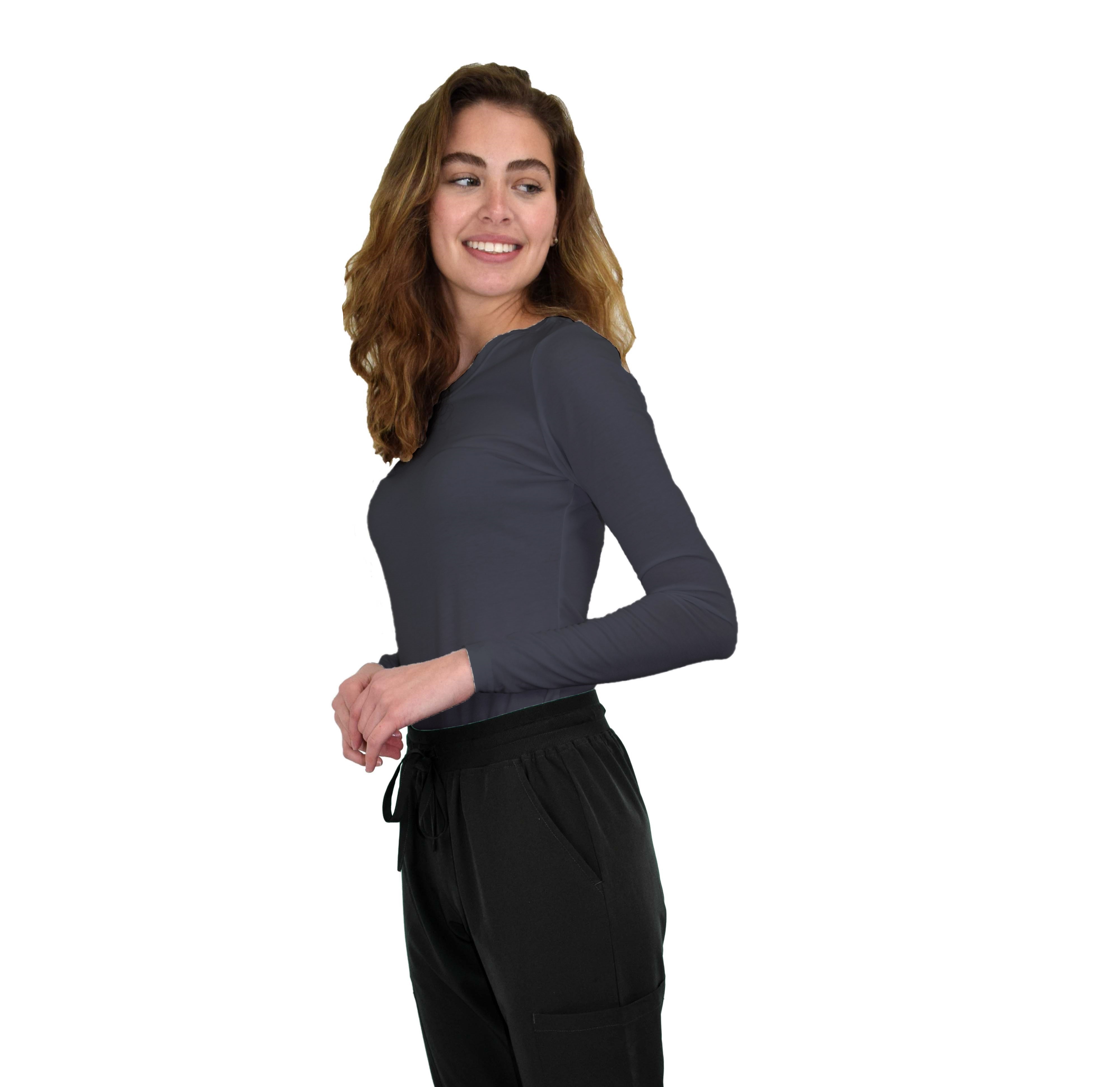 GT Performance Womens Long Sleeve Tee Underscrub T-Shirt - Picture 21 of 32