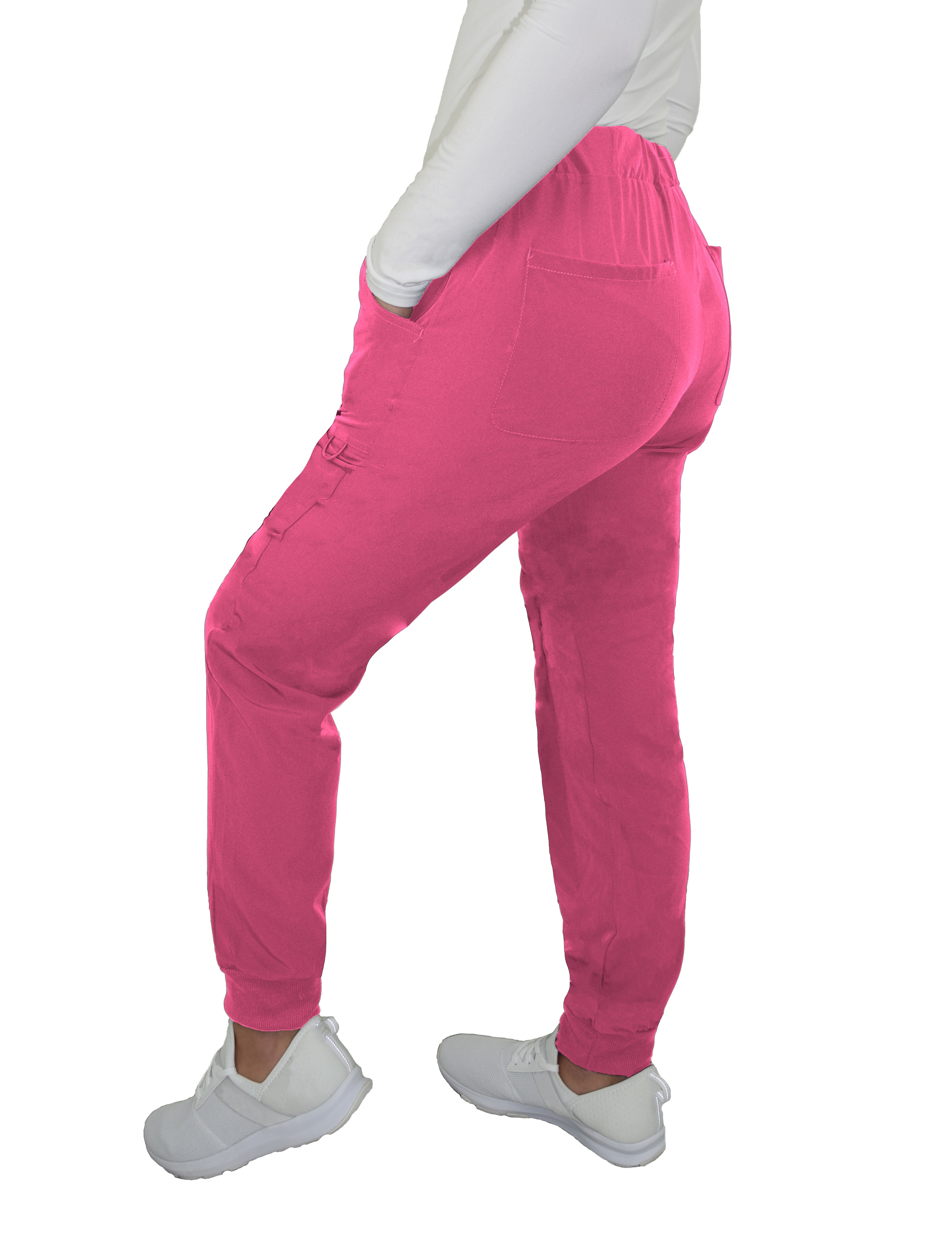 Women's 5 Pocket Jogger Scrub Pant Medical Nursing JDM Uniforms - Picture 9 of 49