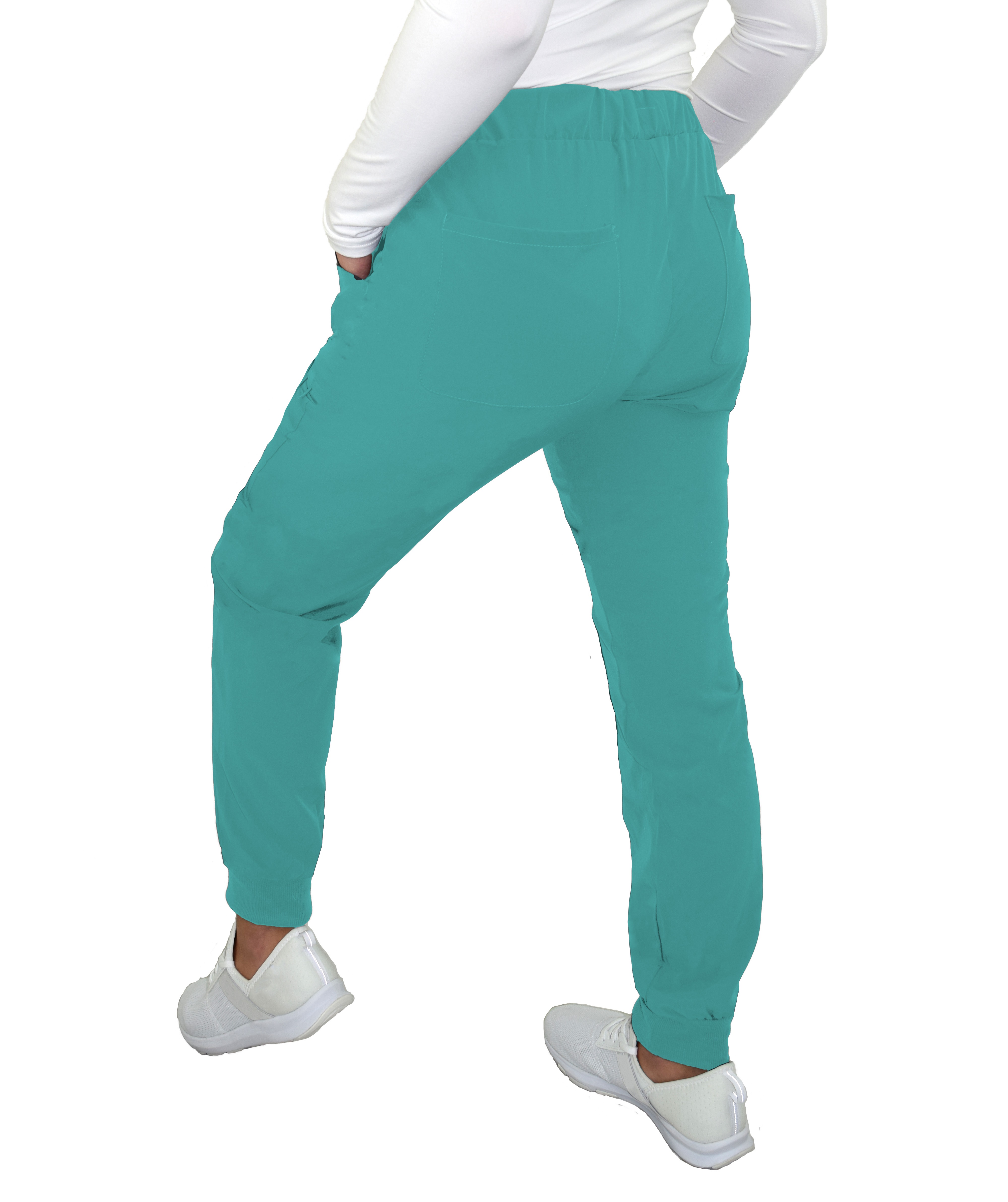 Women's 5 Pocket Jogger Scrub Pant Medical Nursing JDM Uniforms - Picture 19 of 49