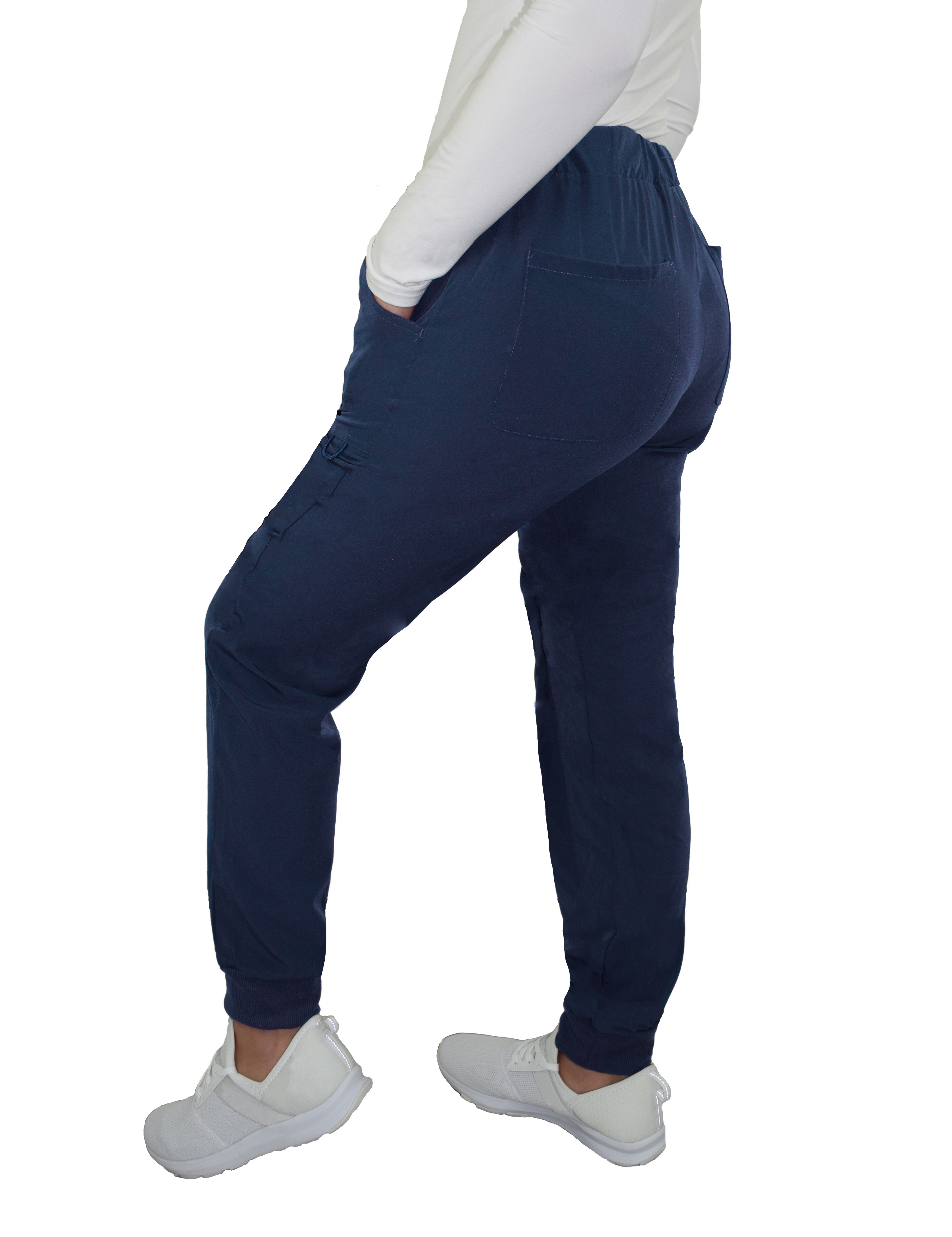 Women's 5 Pocket Jogger Scrub Pant Medical Nursing JDM Uniforms - Picture 21 of 49