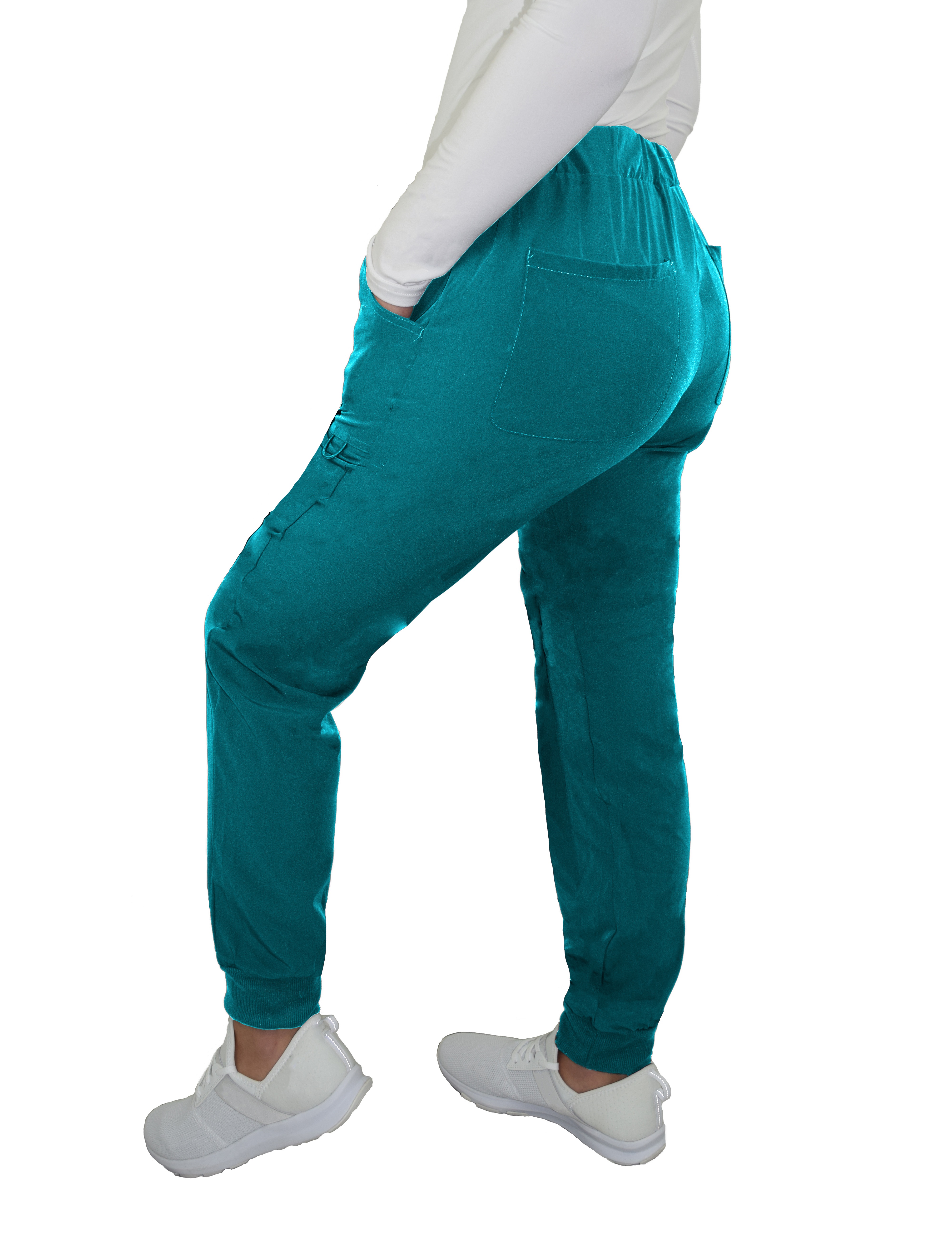 Women's 5 Pocket Jogger Scrub Pant Medical Nursing JDM Uniforms - Picture 39 of 49