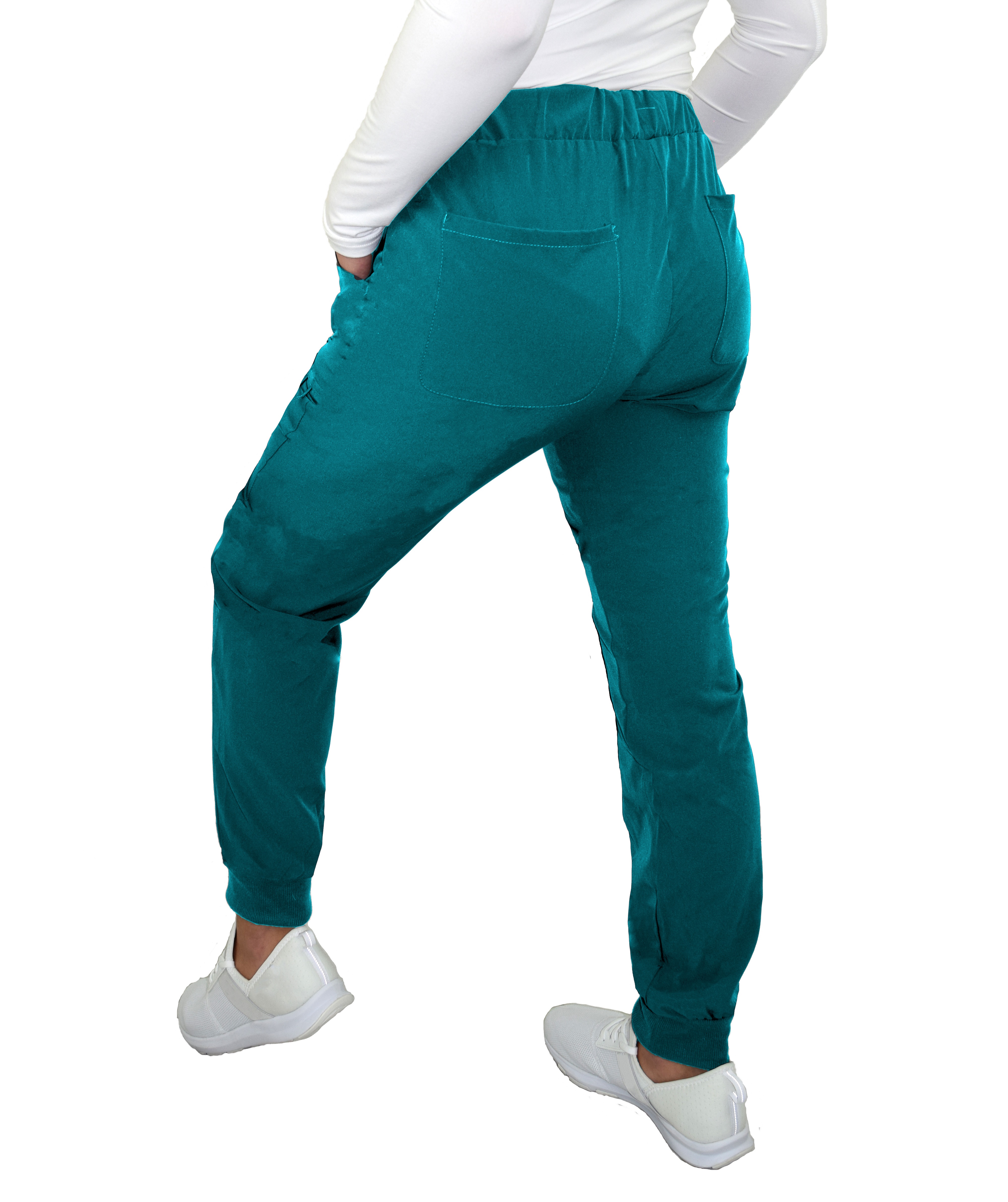 Women's 5 Pocket Jogger Scrub Pant Medical Nursing JDM Uniforms - Picture 43 of 49