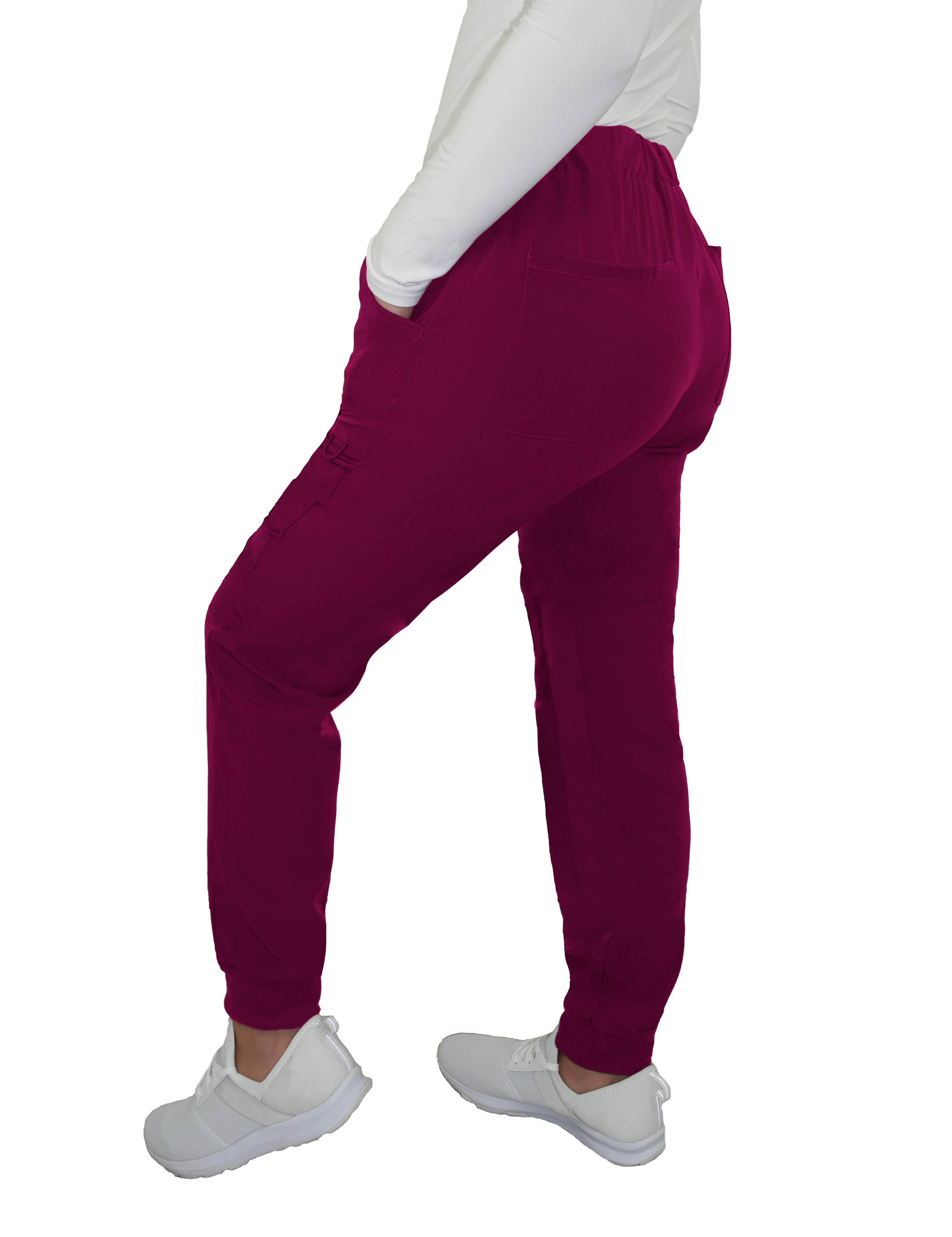 Women's 5 Pocket Jogger Scrub Pant Medical Nursing JDM Uniforms - Picture 45 of 49