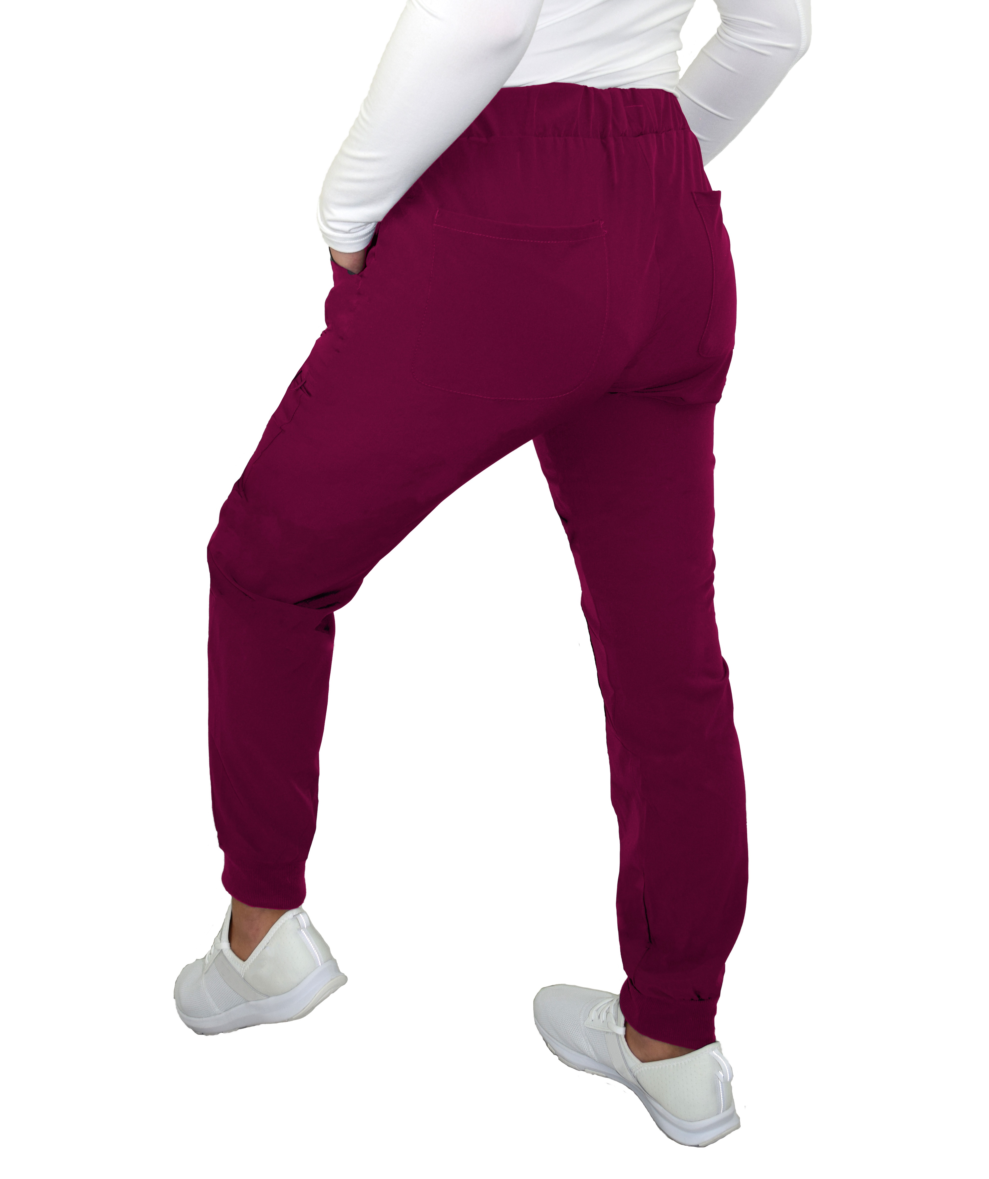 Women's 5 Pocket Jogger Scrub Pant Medical Nursing JDM Uniforms - Picture 49 of 49