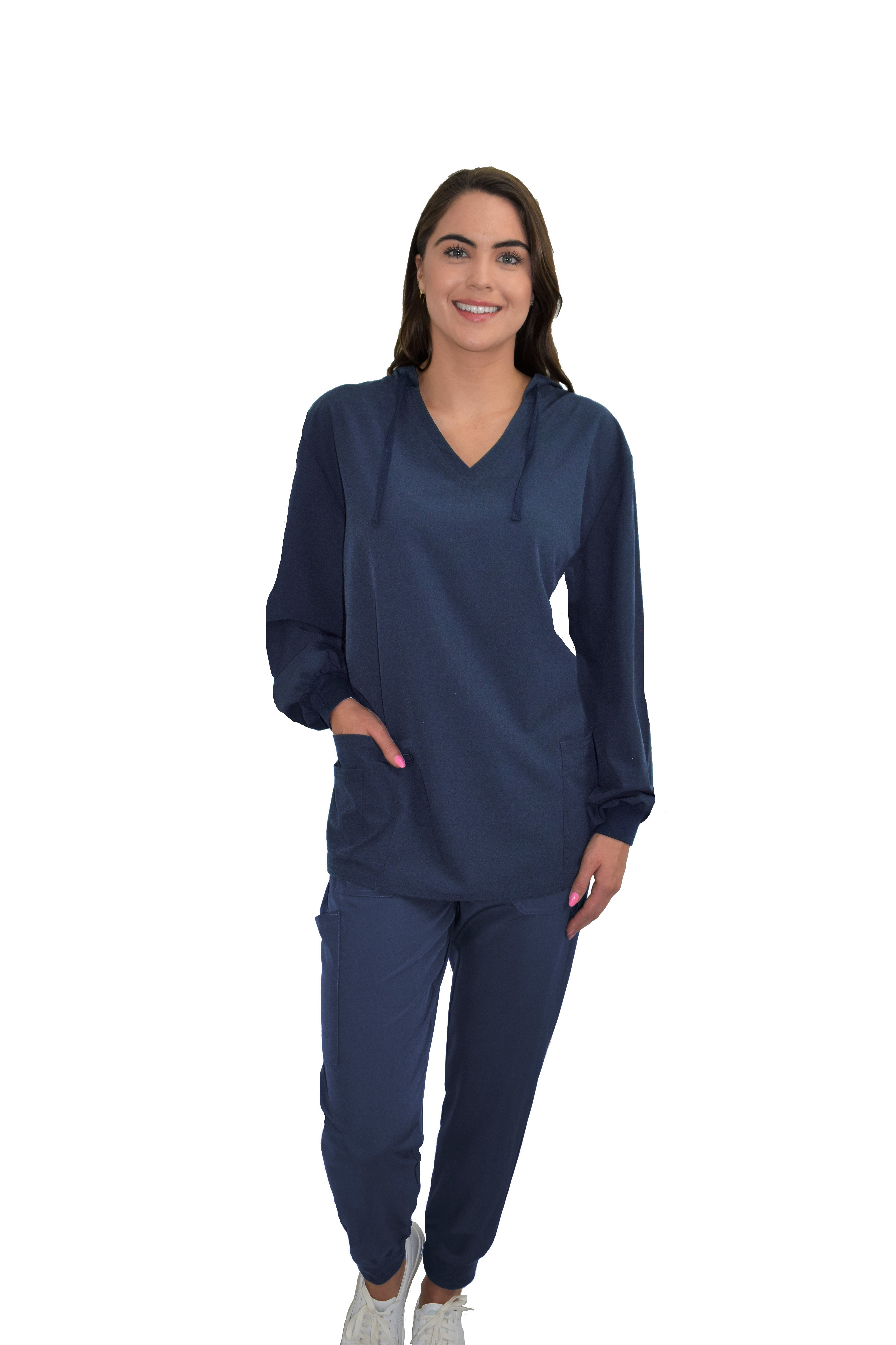 GT Performance Women's Pullover Hoodie Scrub Jacket - Picture 10 of 16