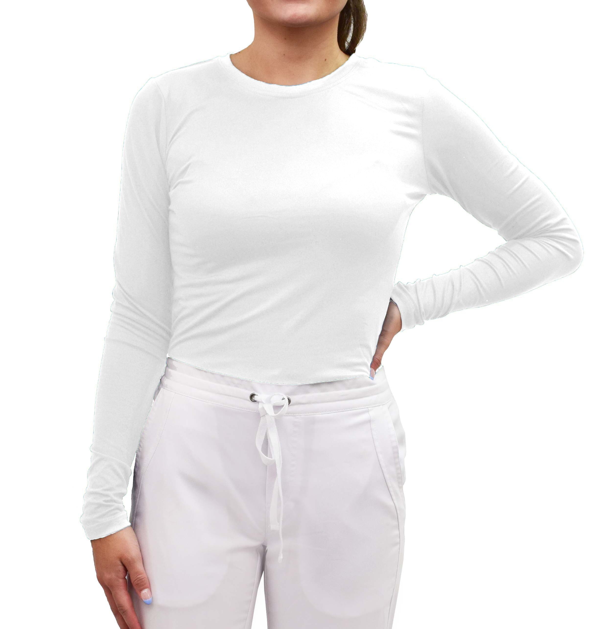 GT Performance Womens Long Sleeve Tee Underscrub T-Shirt - Picture 30 of 32
