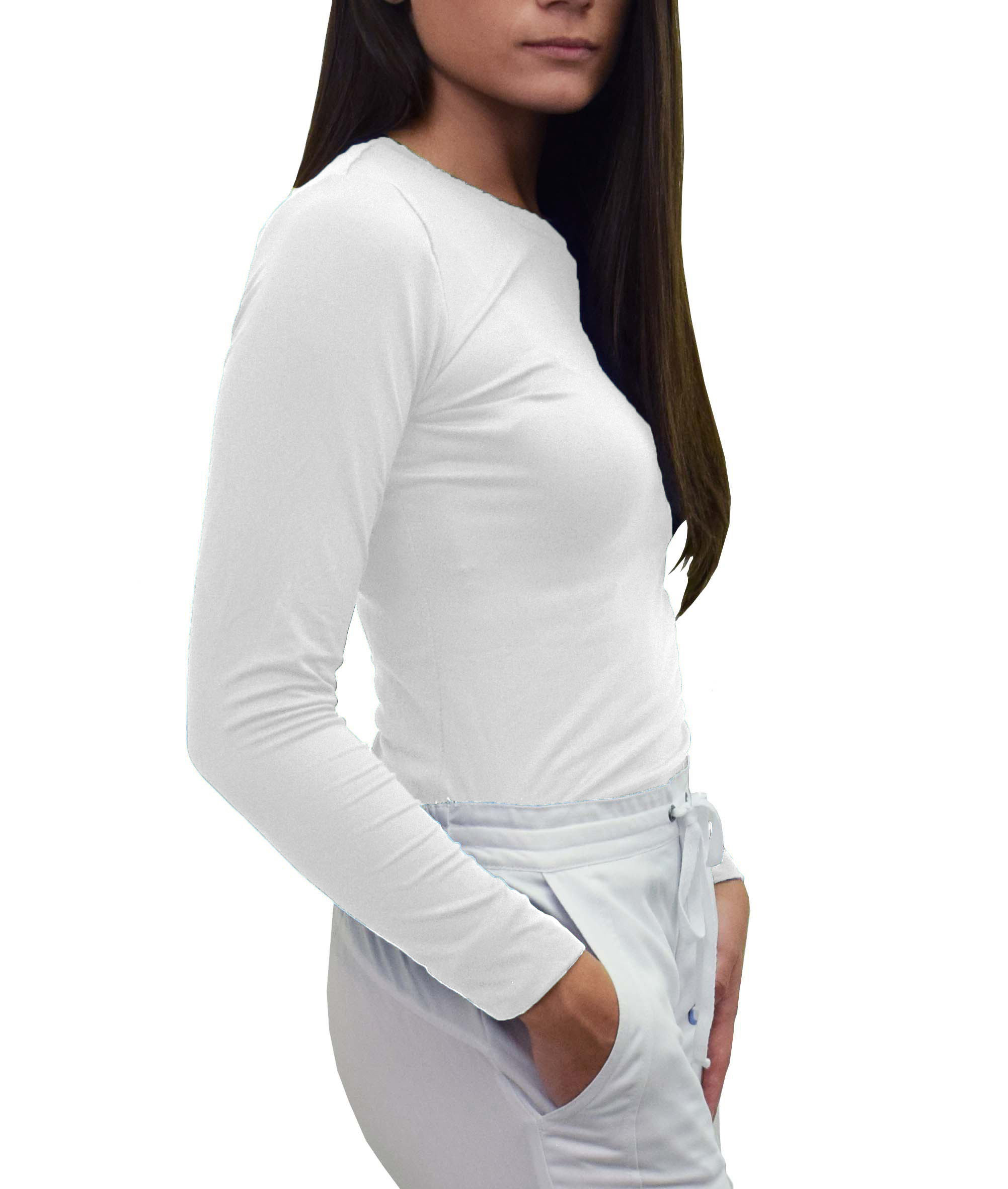 GT Performance Womens Long Sleeve Tee Underscrub T-Shirt - Picture 31 of 32